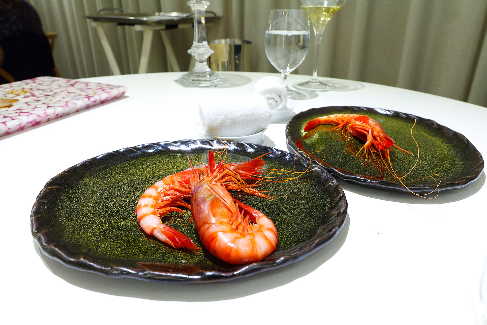 4th Course: Denia bay prawns