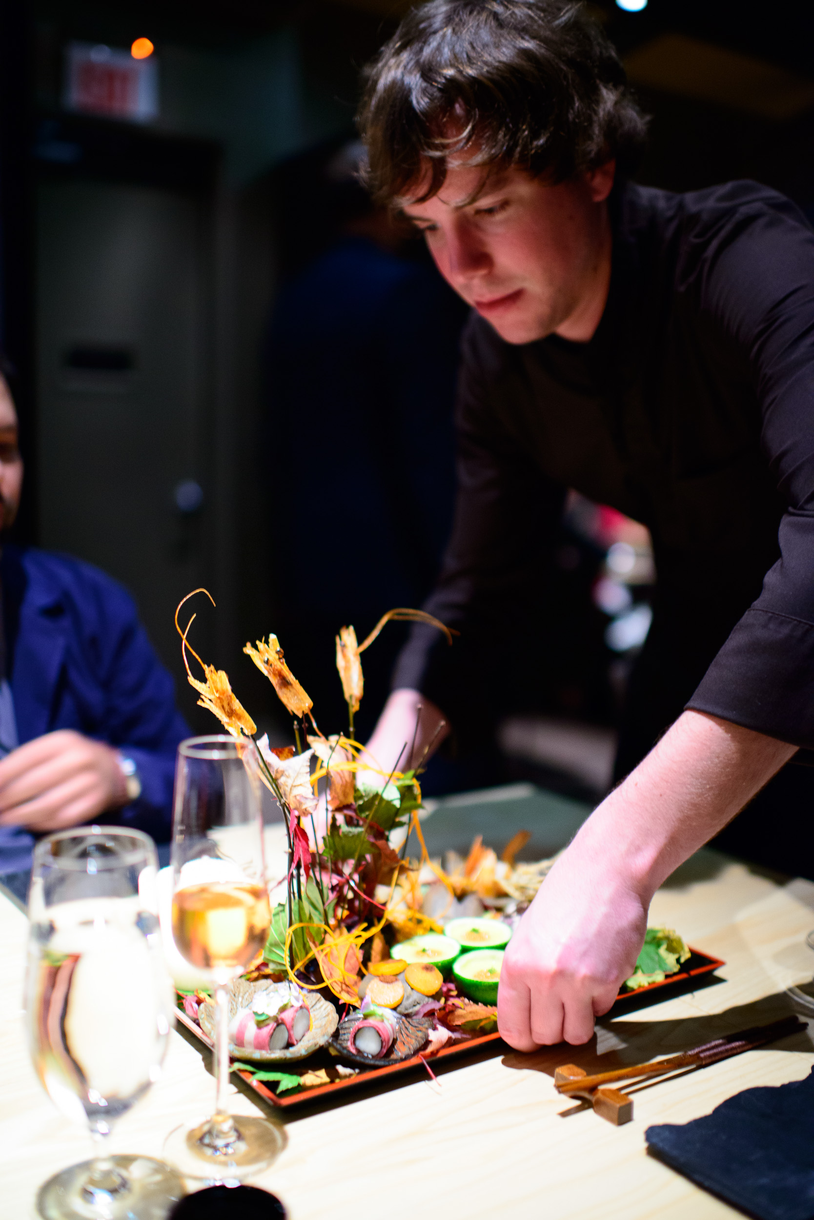 3rd Course: Japanese maple forest (paired with seikyo 'takehara'