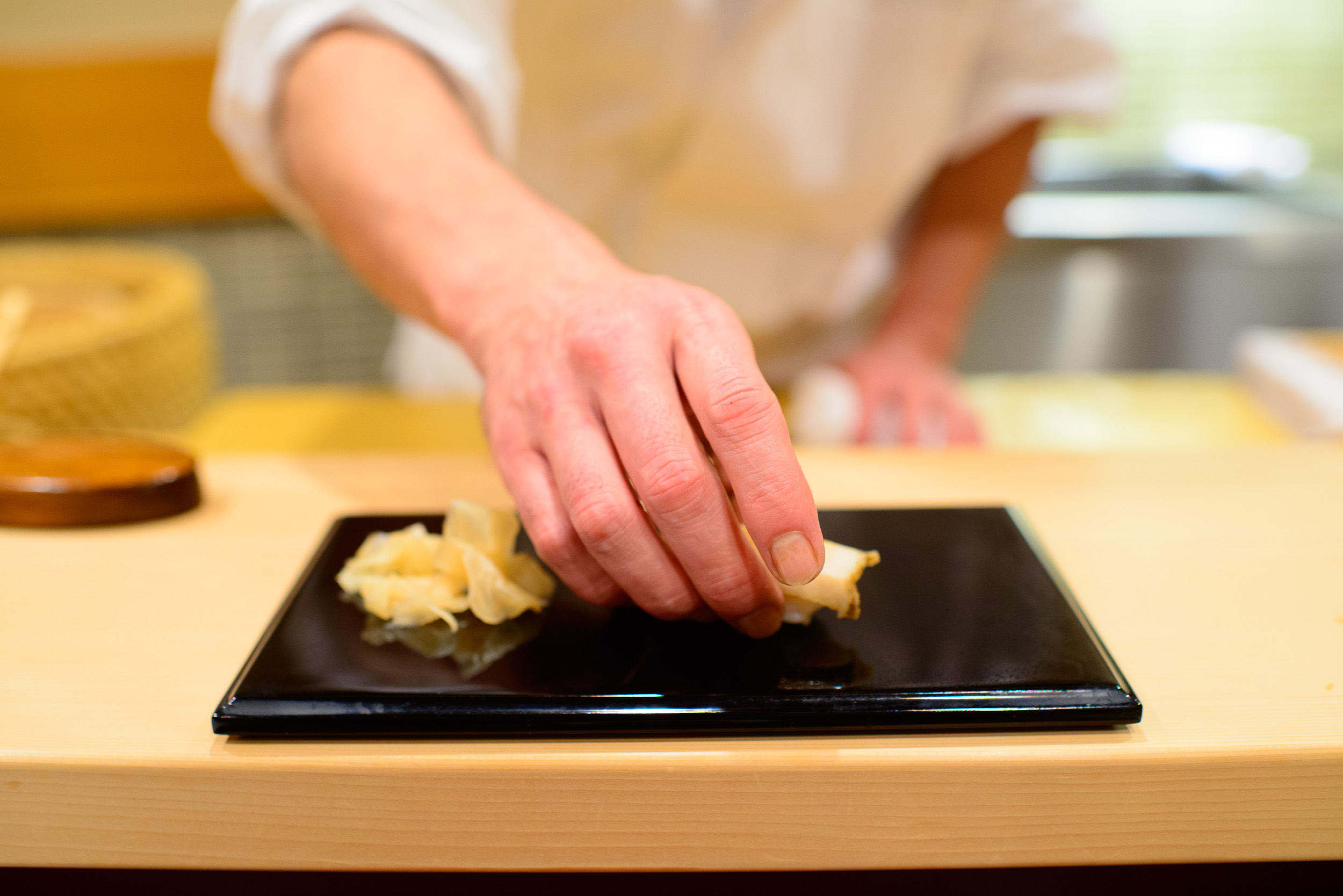 8th Course: Mushi-awabi, plating