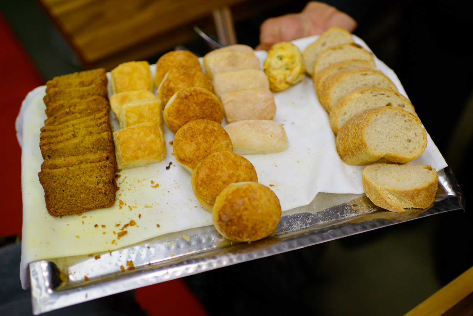 Selection of breads