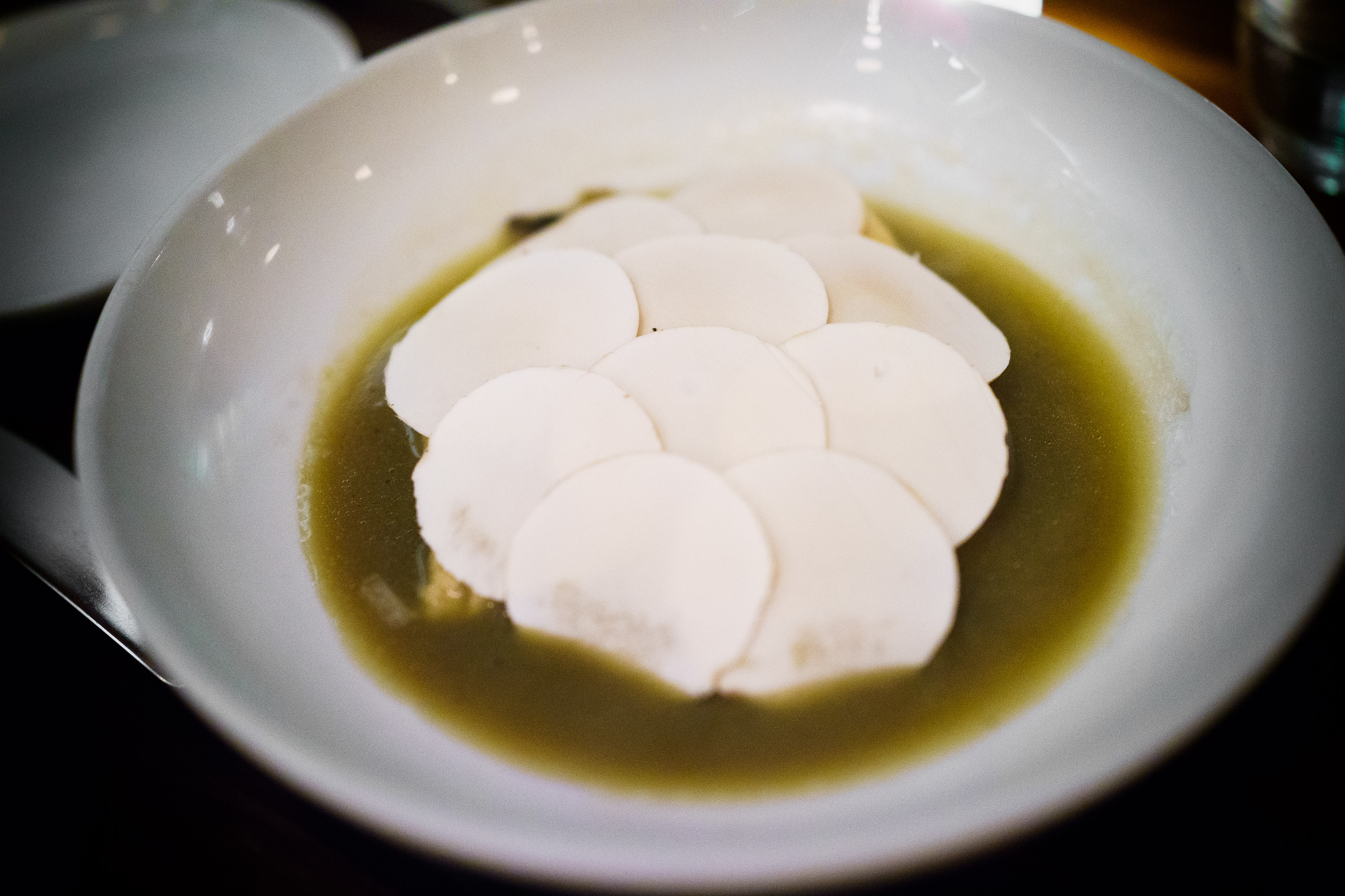 Ricotta dumplings with mushrooms and pecorino sardo ($25)