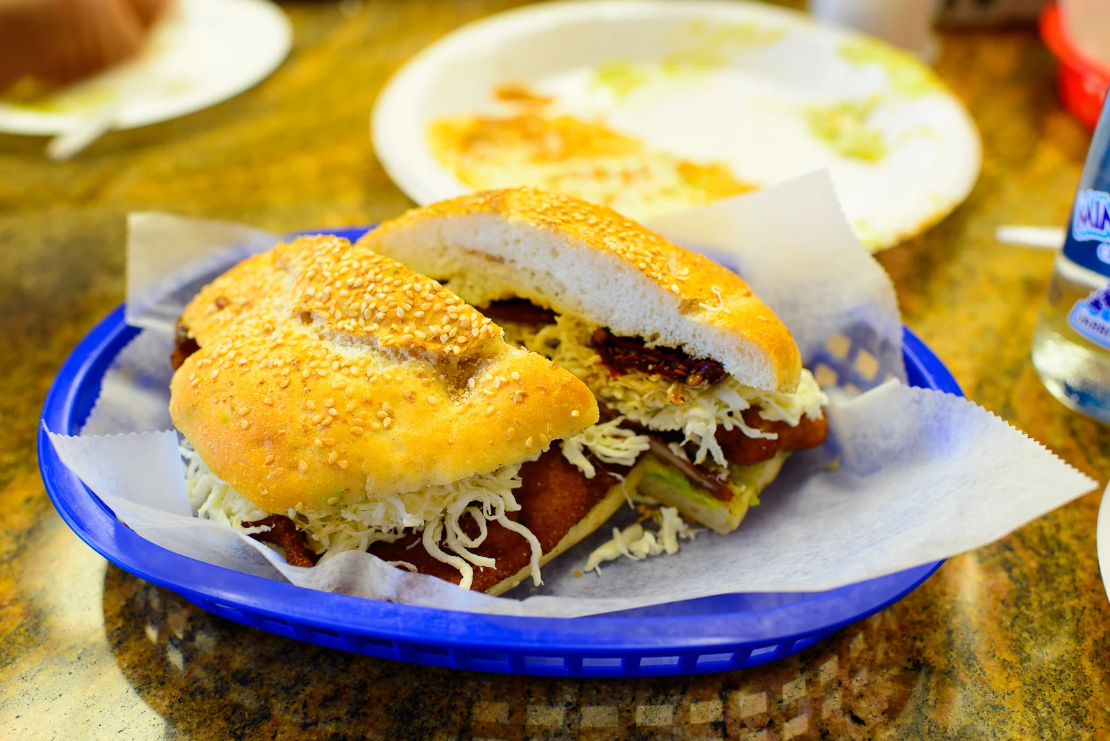 Cemita de milanesa