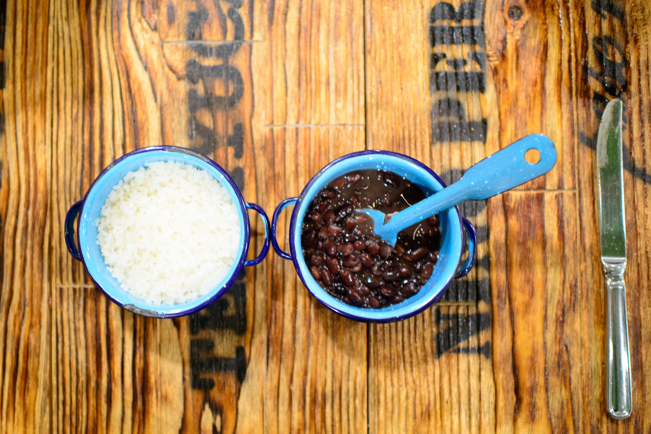 Black beans and rice