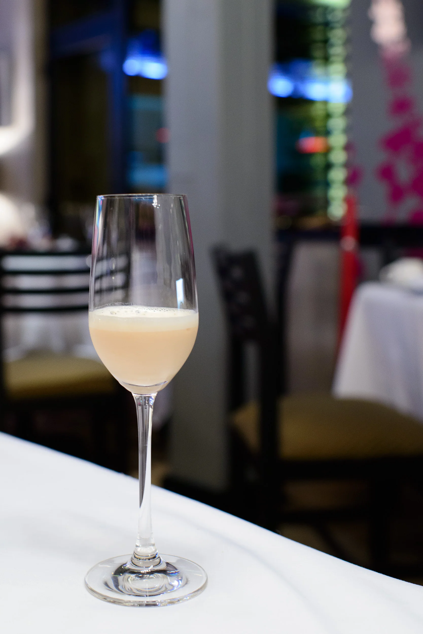 12th Course: Digestivo Amaranta - preparado con Moscos de naranj