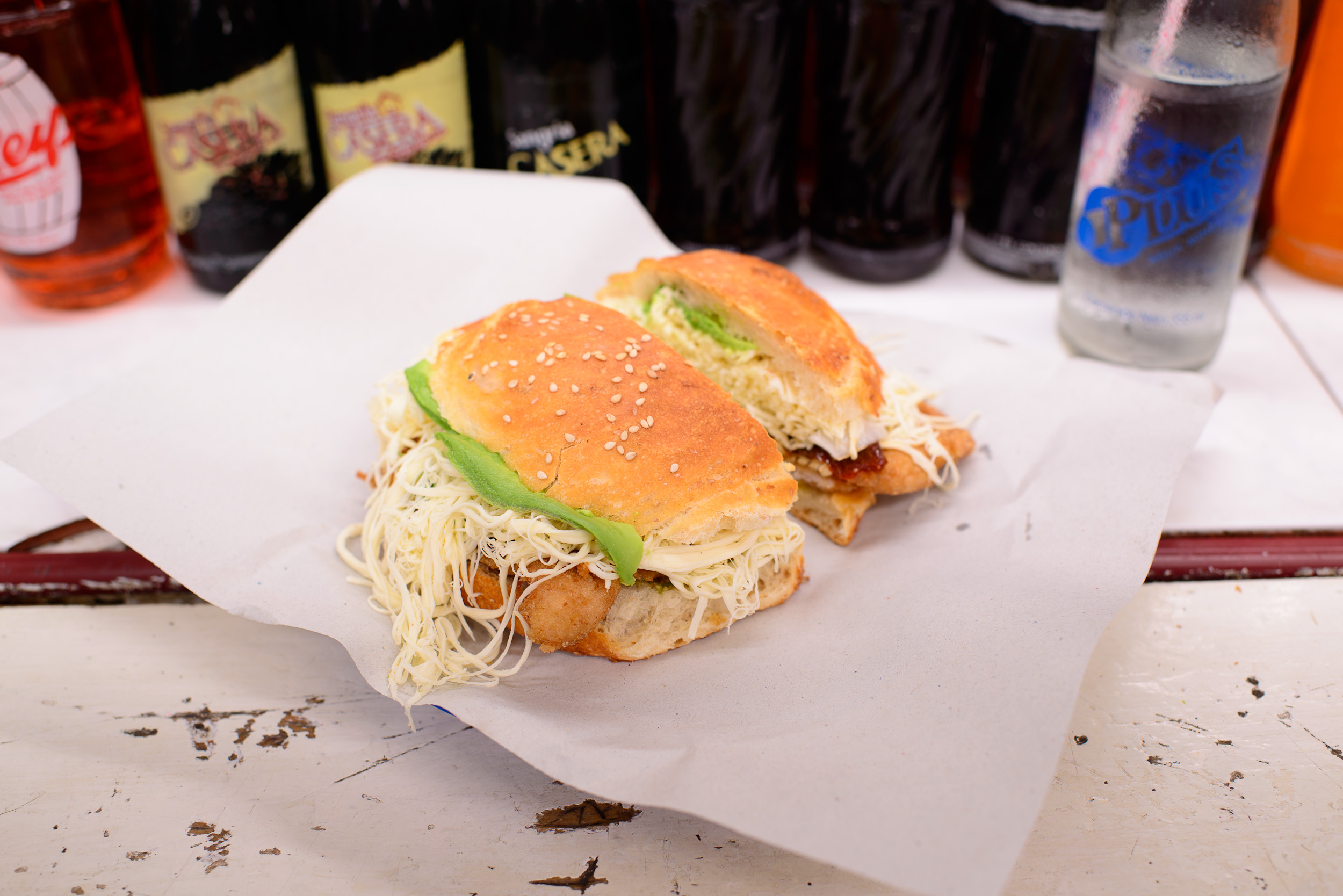 Cemita de milanesa