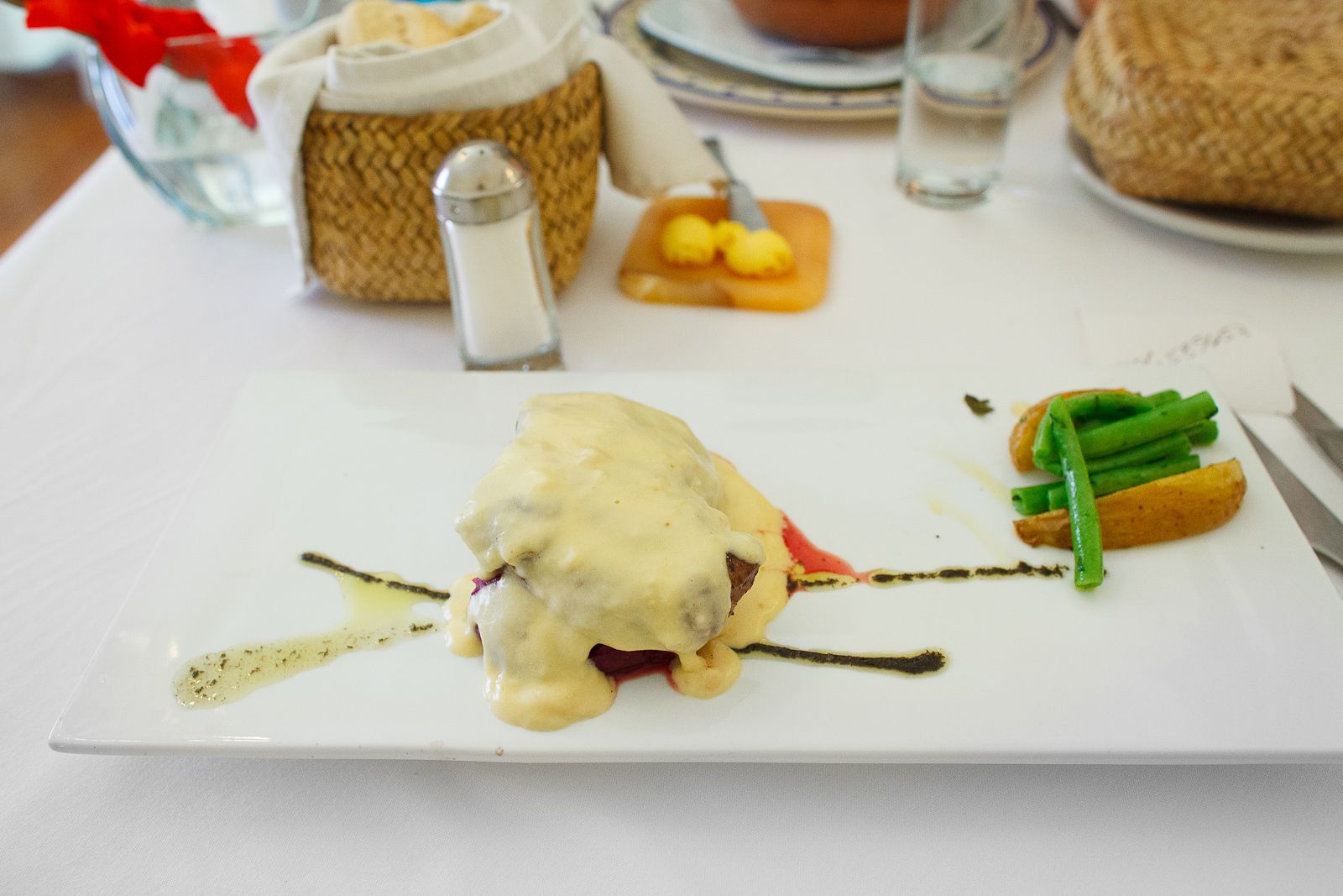 Filete barroco - Exquisito corazón de filete bañado en salsa d