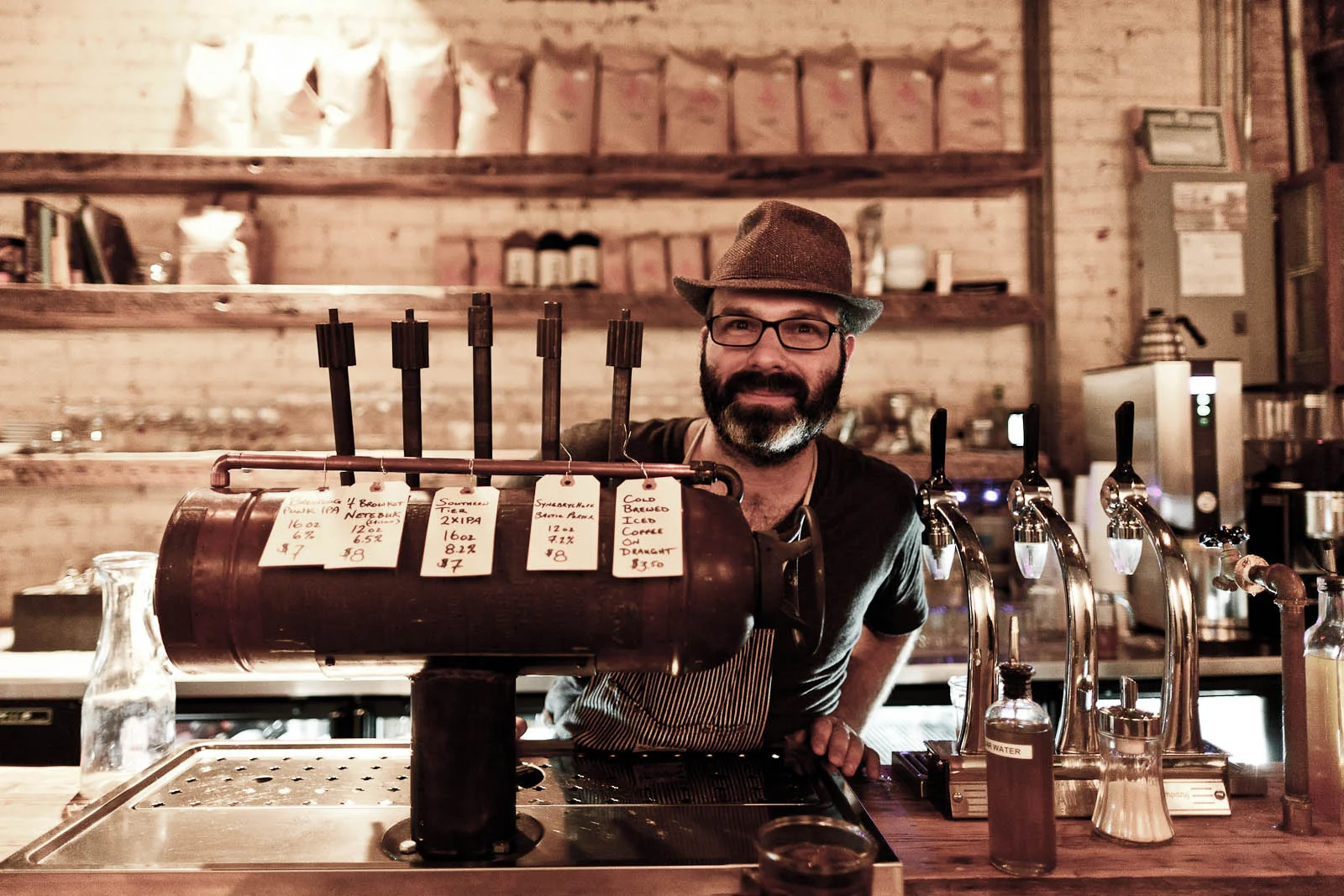 Ben Sandler Debuts Cold Brew on Tap