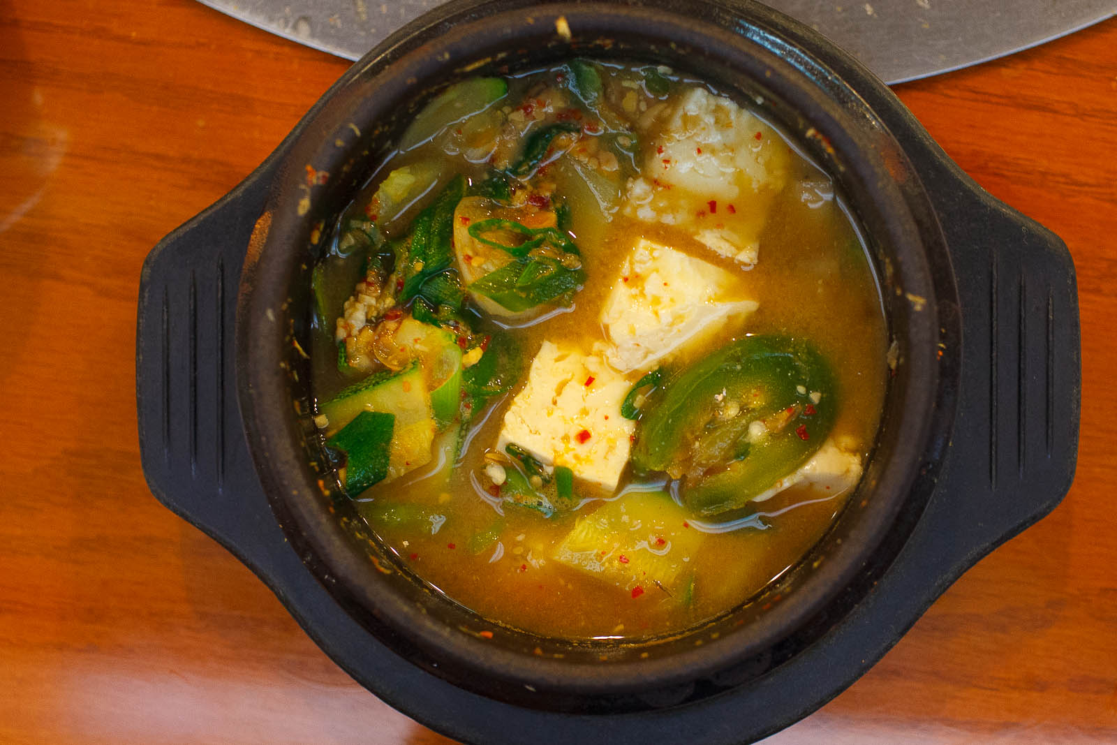 Soybean paste soup