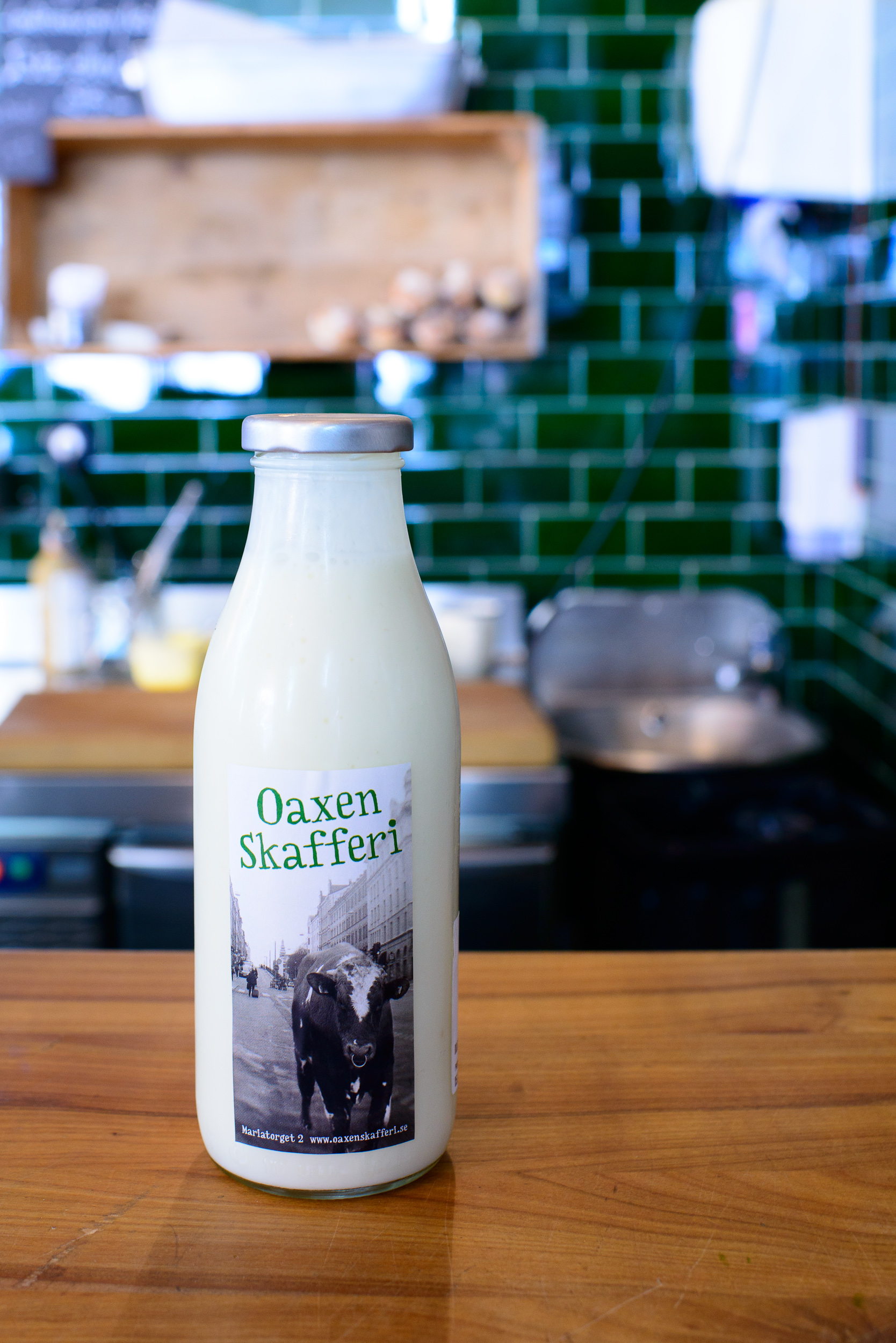 Oaxen sour milk and ginger lemonade