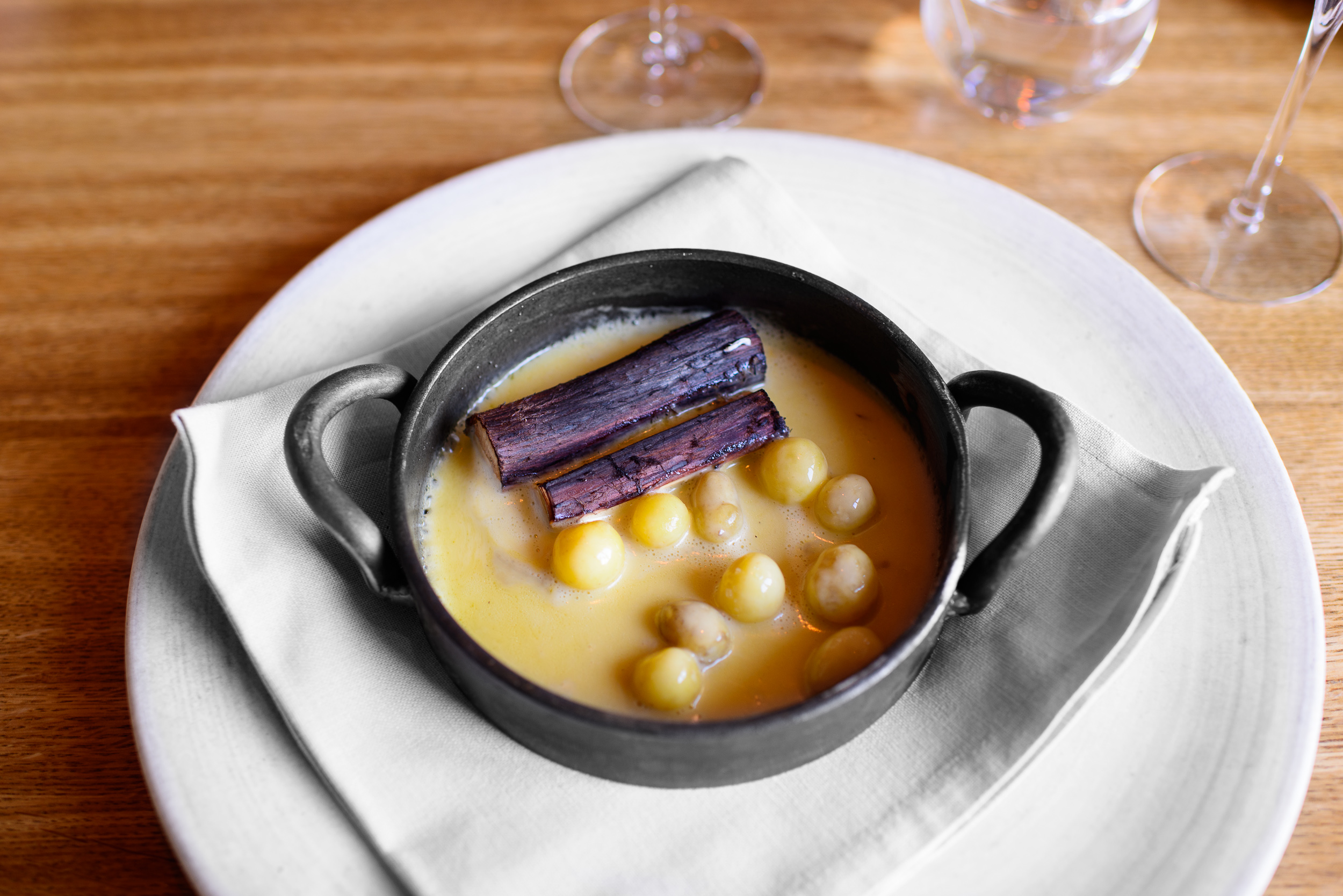 18th Course: Potatoes and elderflower