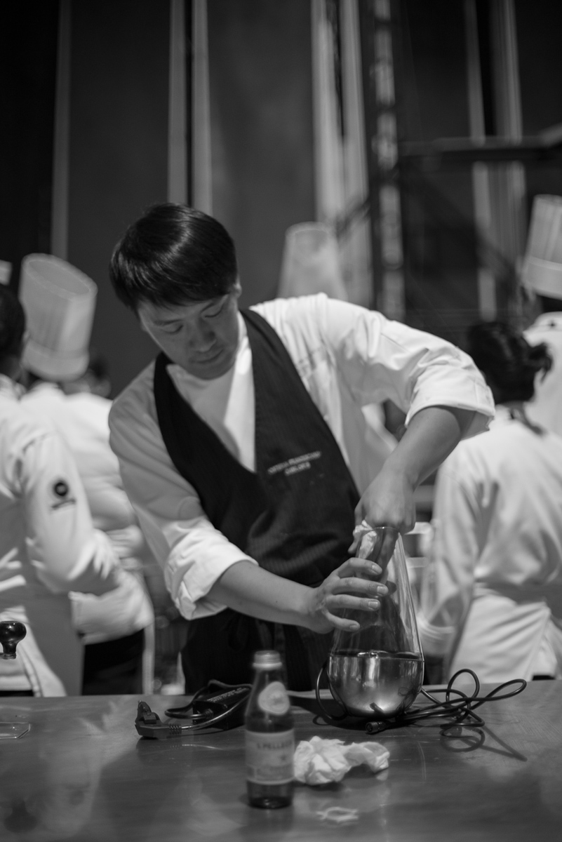 Chef Yoji Tokuyoshi, sous-chef of Osteria Francescana