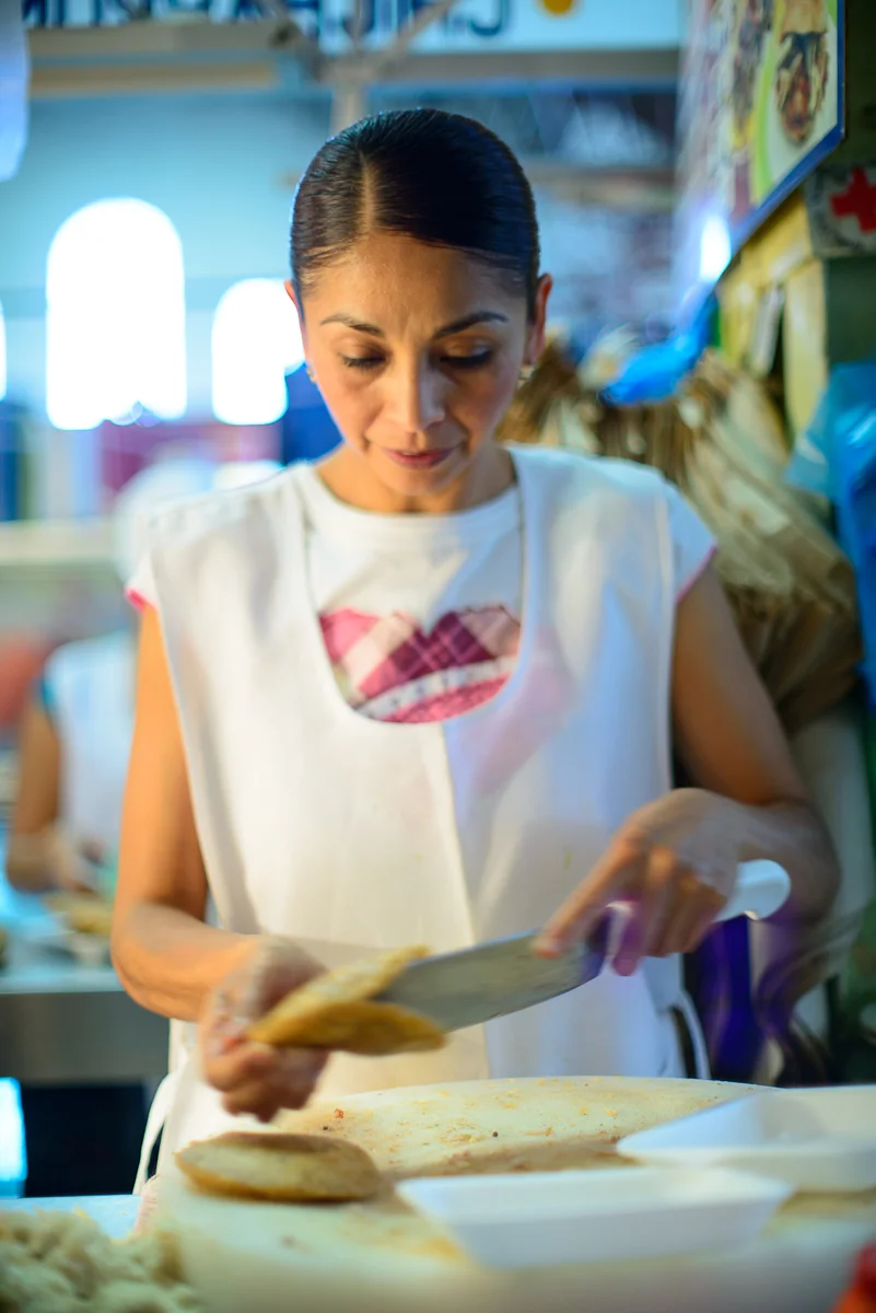 Preparing a gordita