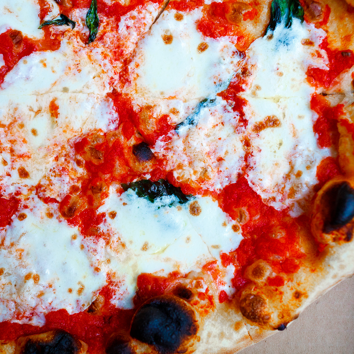 Pizza Margherita, tomato, mozzarella, basil ($9).jpg