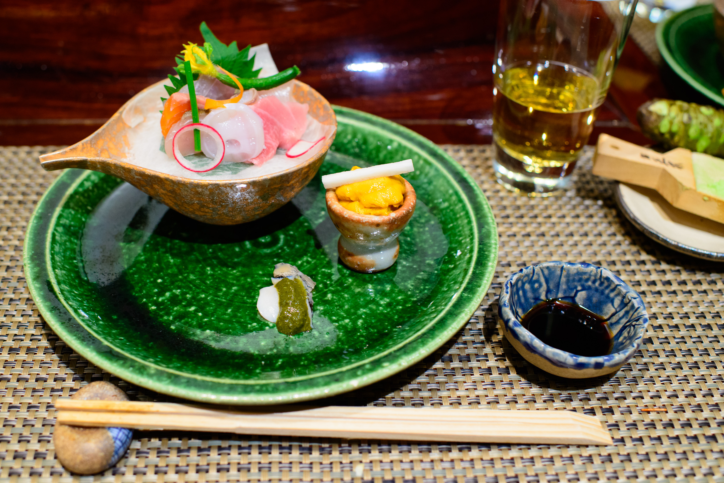 8th Course: "Otsukuri" sashimi of the day