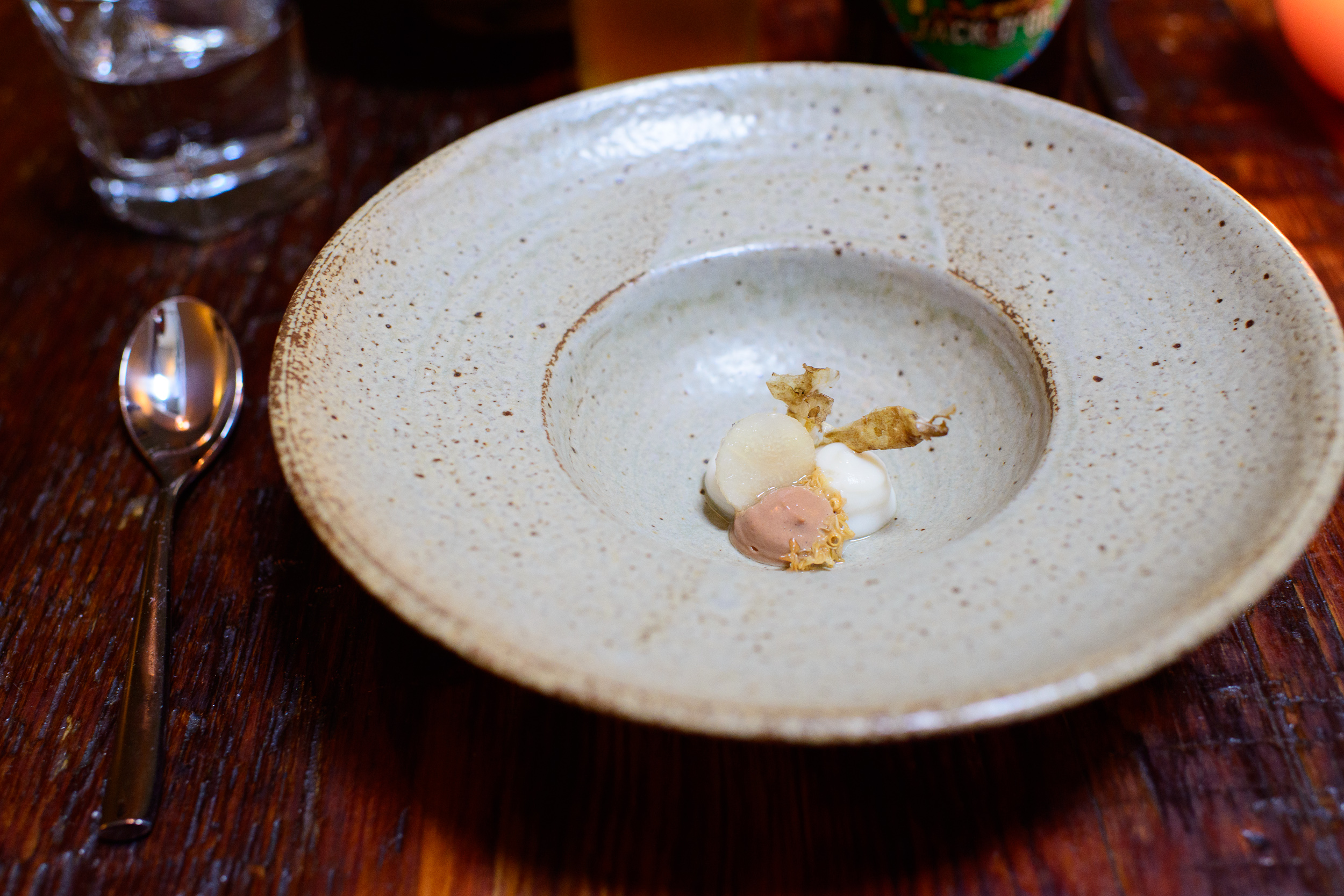 Amuse bouche: chicken liver