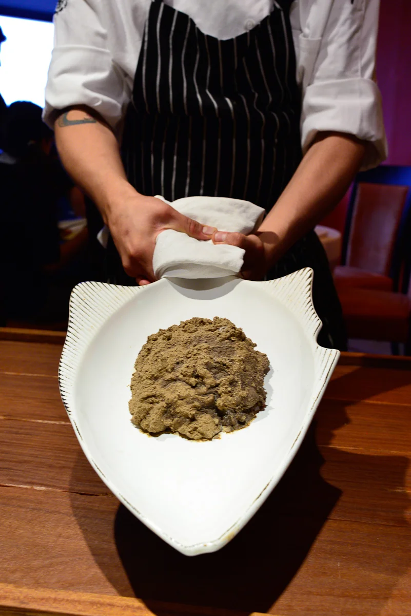 9th Course: fish in clay