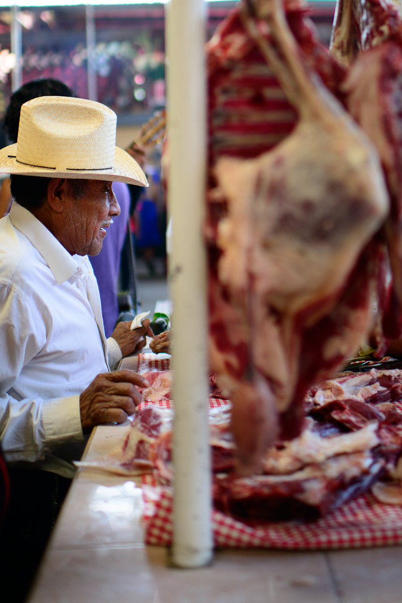 Comprando carne