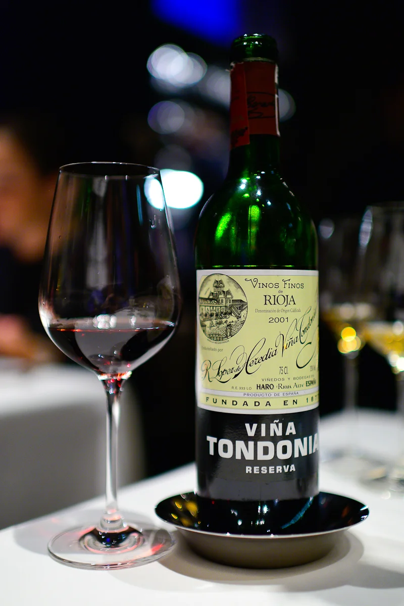 R. Lopez de Heredia Viña Tondonia 2001 Rioja