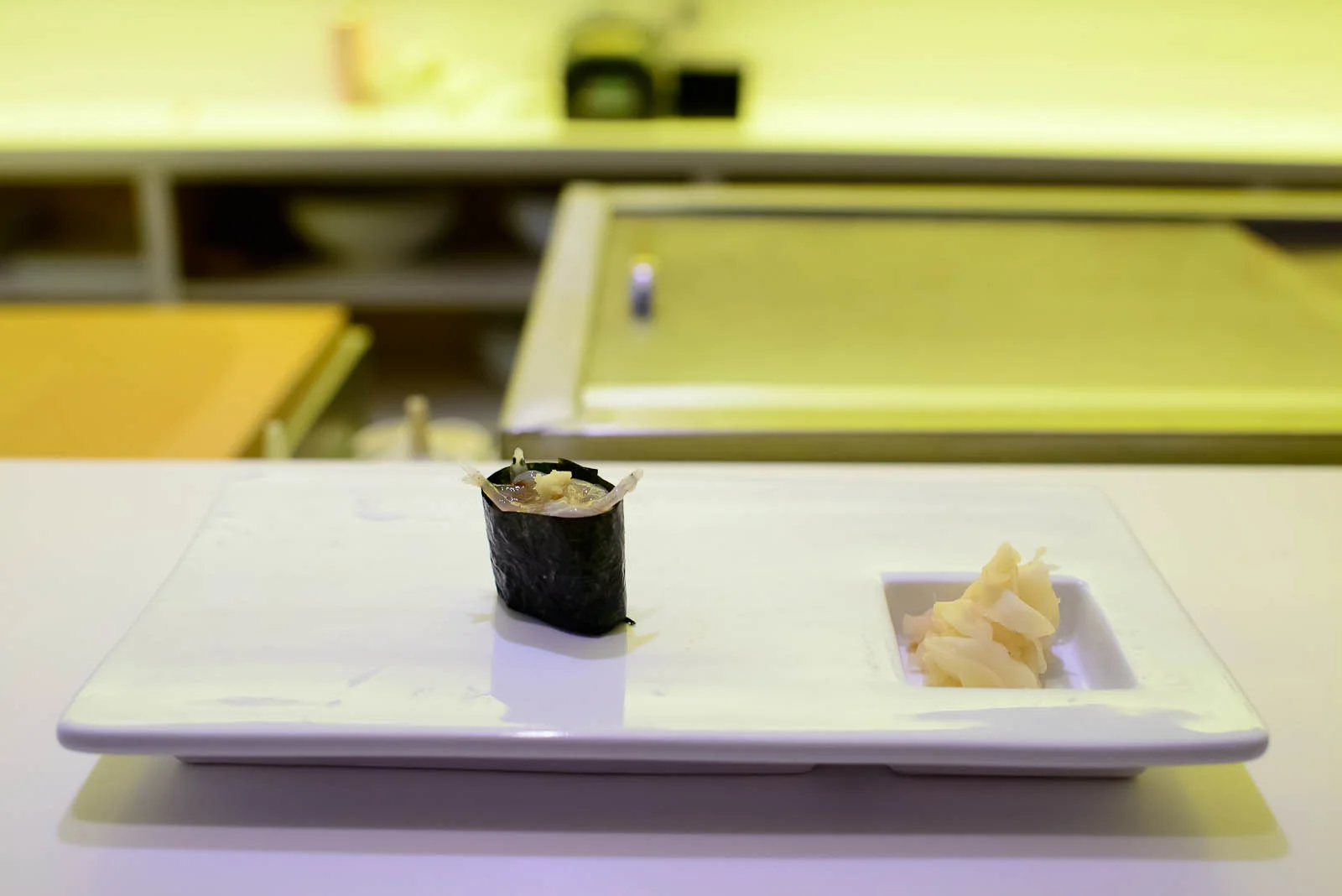 7th Course: Small white fish