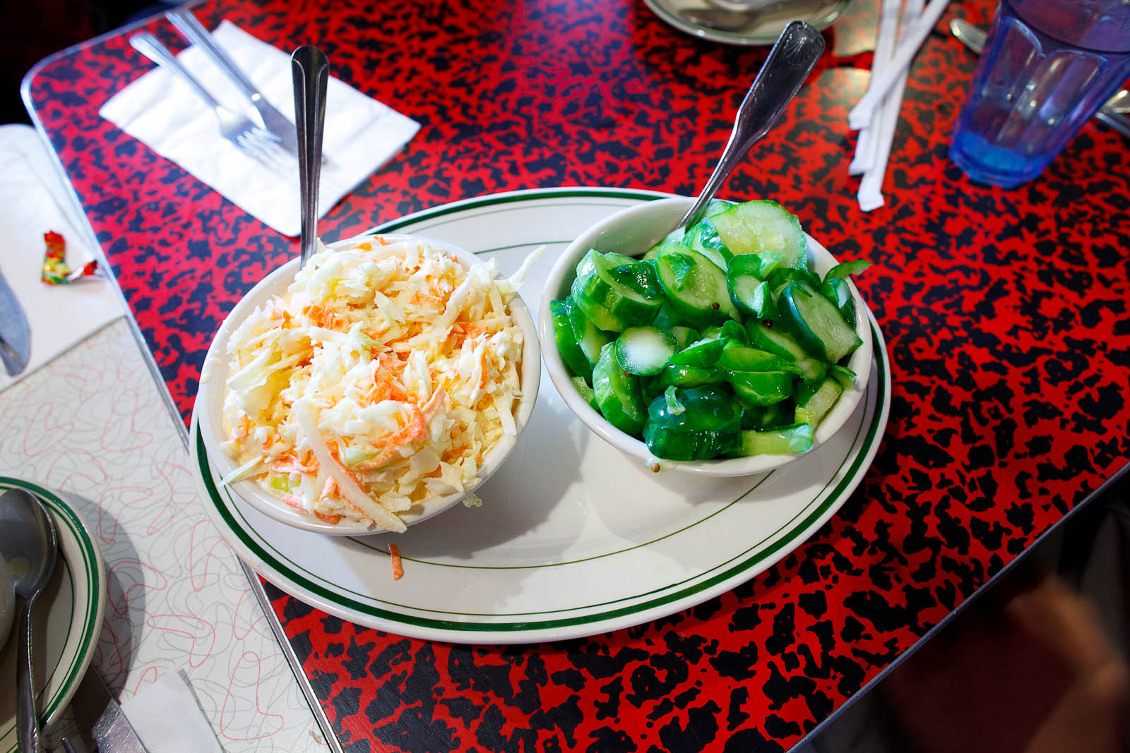 Cole Slaw and Pickles