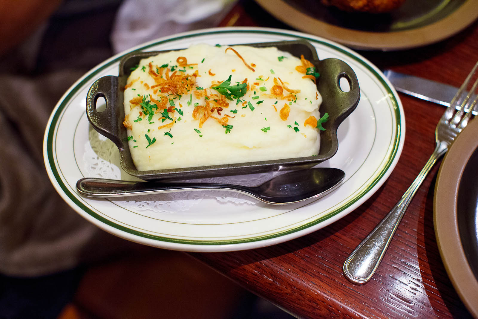 Buttermilk mashed potatoes ($7)