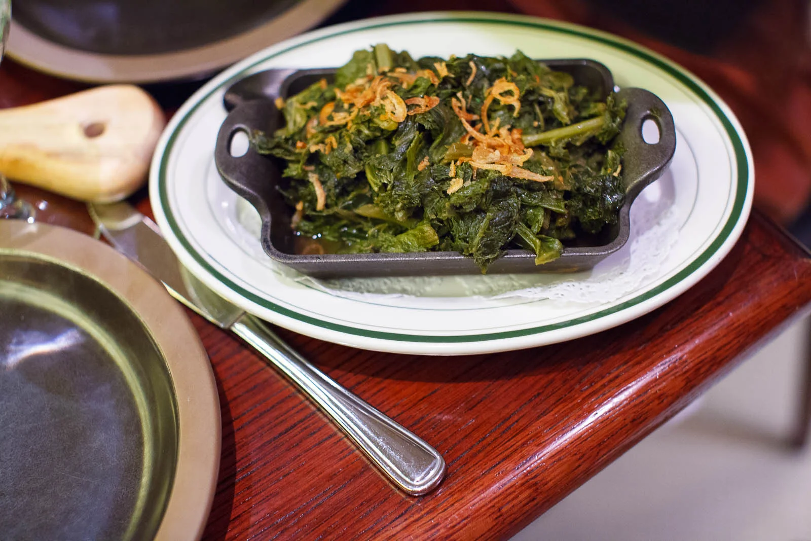 Collard greens - mustard, kale ($7)