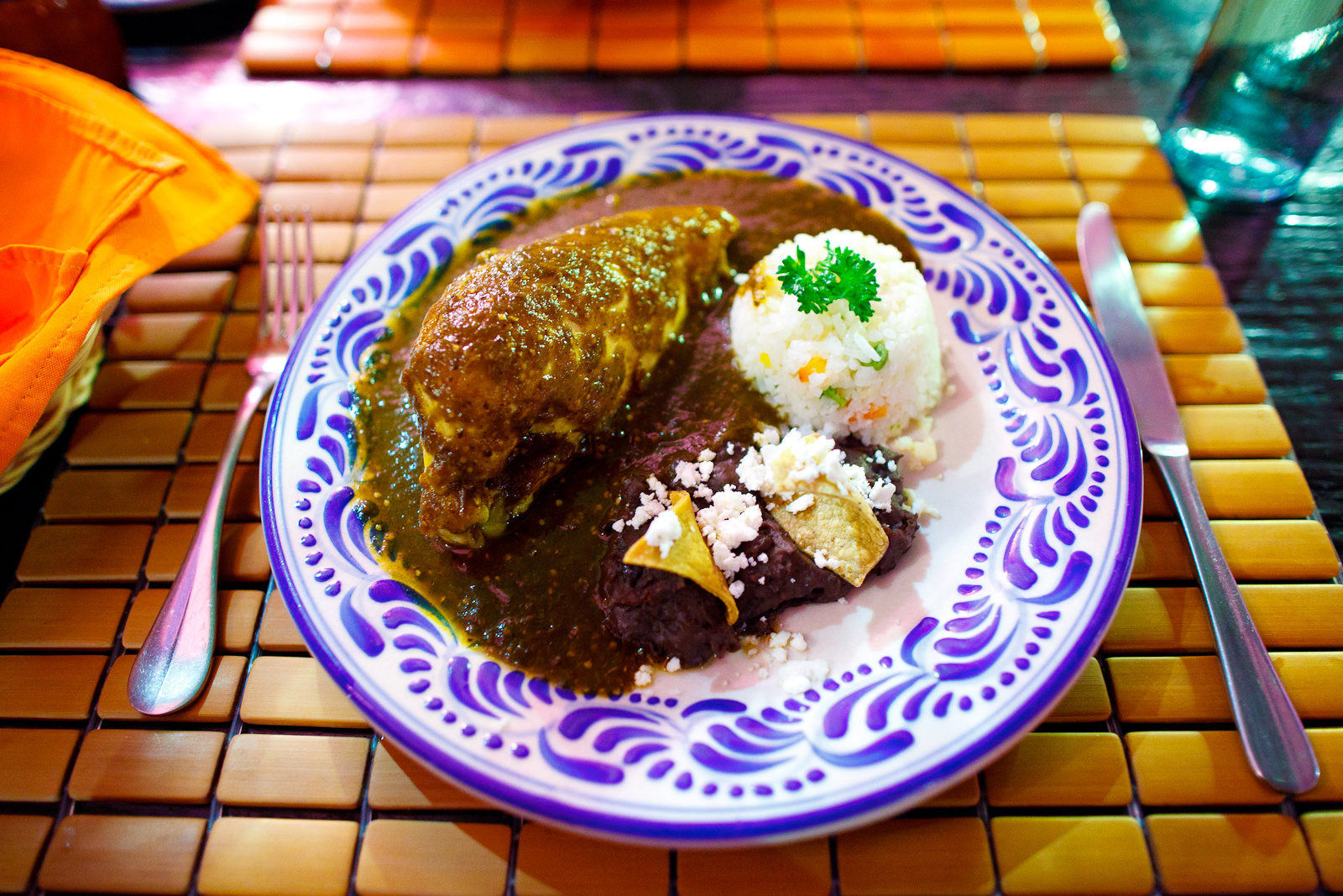 Mole sacristía (Chicken breast in house mole).jpg