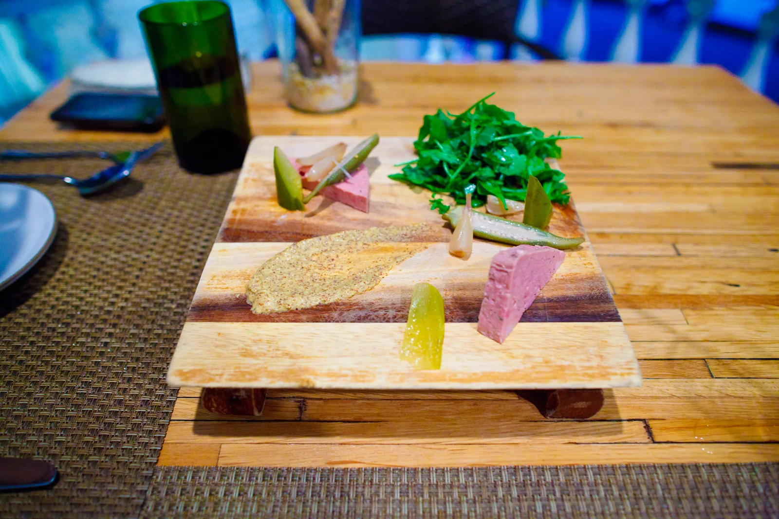 2nd Course: Keegan-Filion Country Pate with HUSK Pickles and Mustard