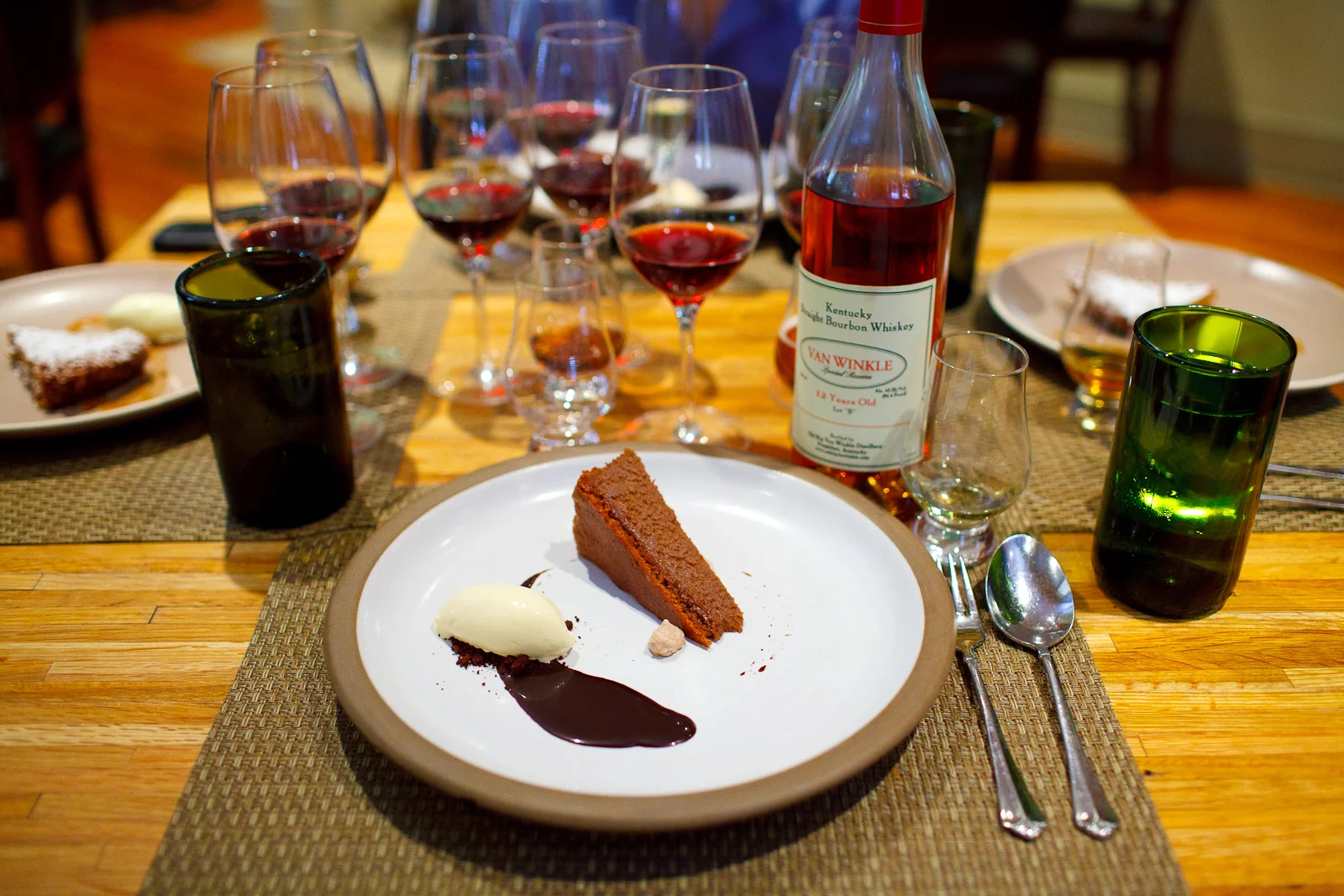 12th Course: Chocolate and mocha pie