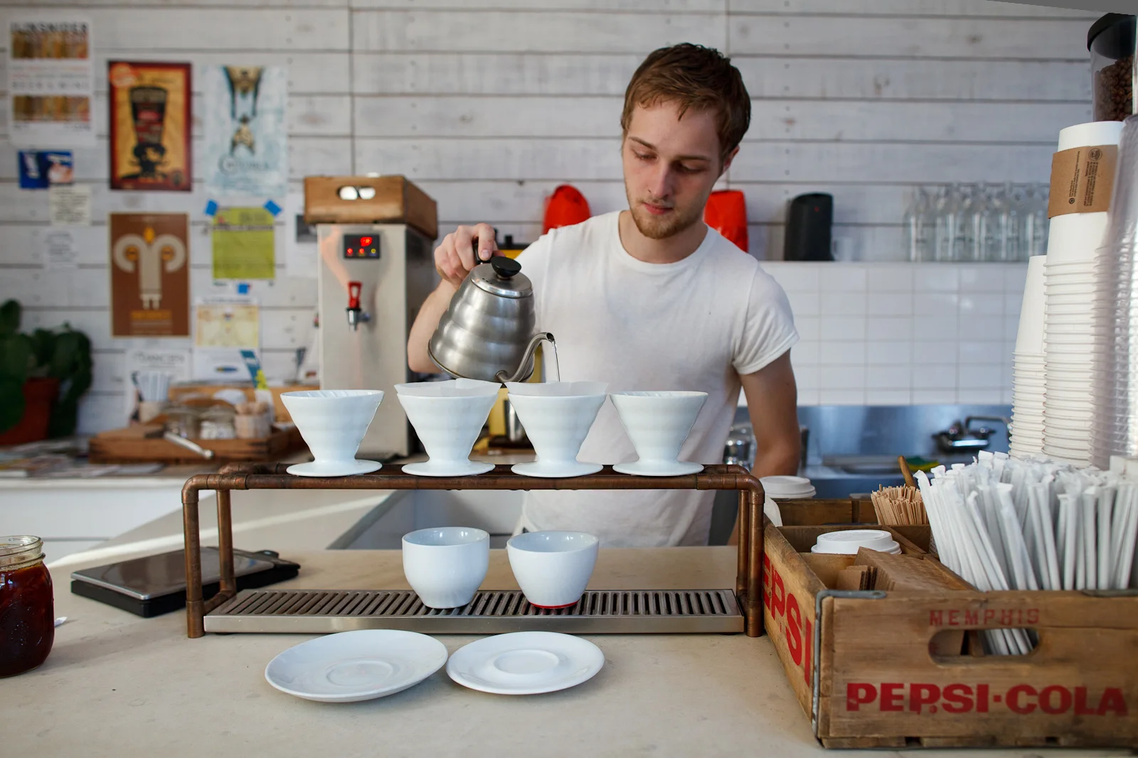 Pour over Intelligentsia coffee ($3.55)