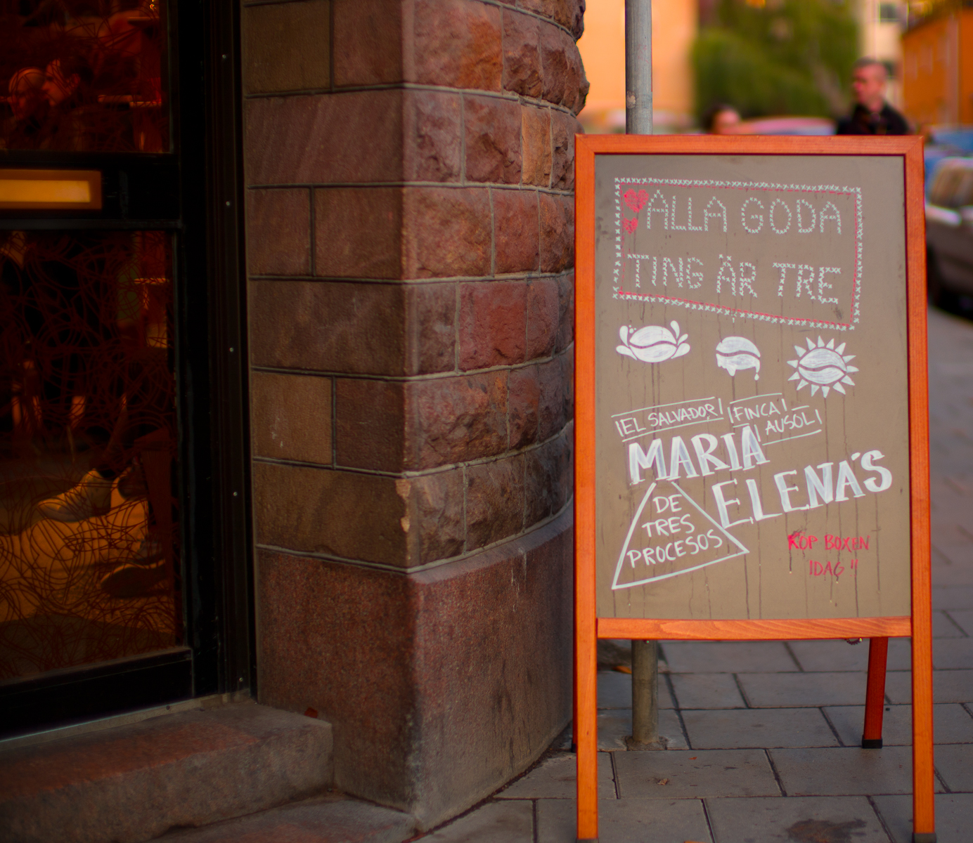 Maria Elena's coffee sold here