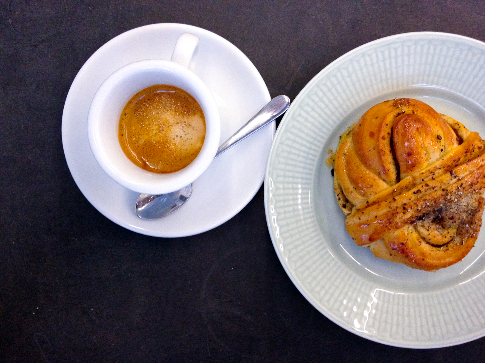 Espresso and Kaffebröd with Sichuanese Peppercorn