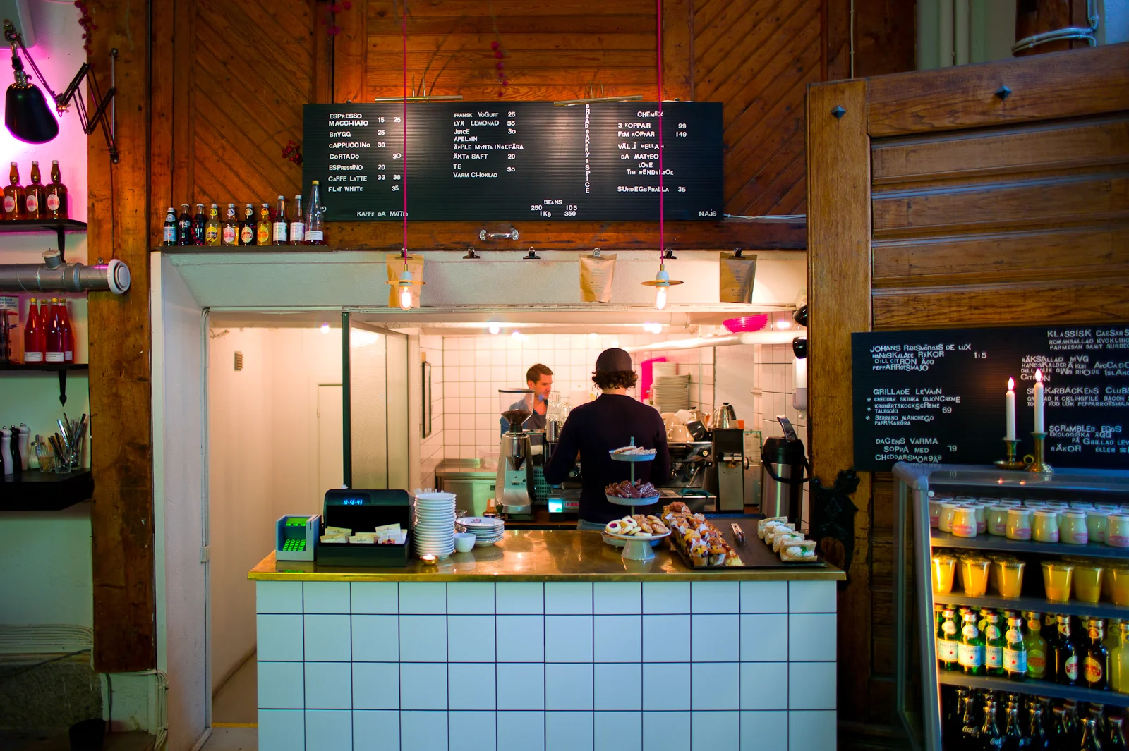 Coffee counter