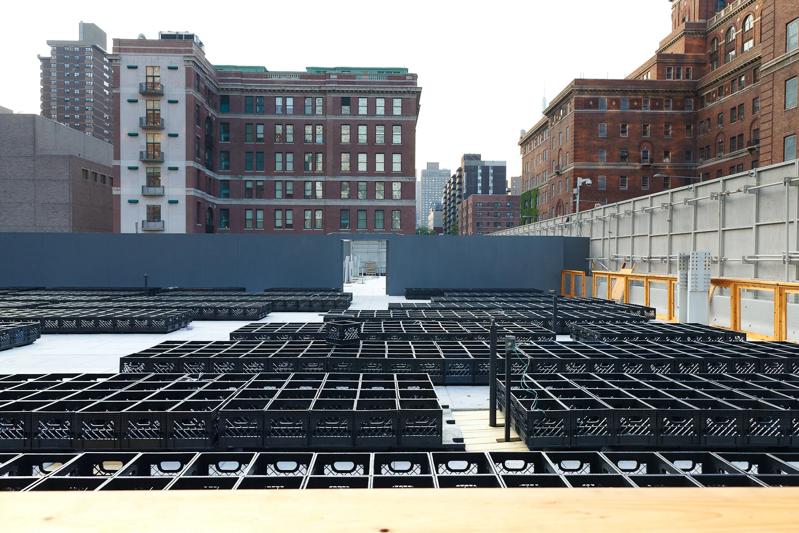 View of the upcoming Riverpark garden, at 29th and 1st, Manhattan!