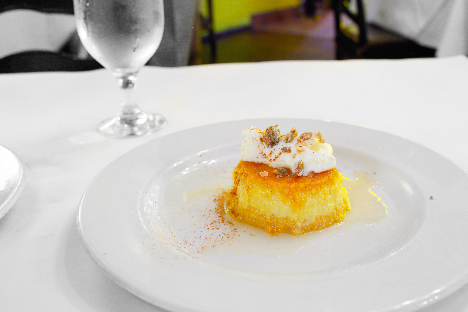 Flan de flor de calabaza