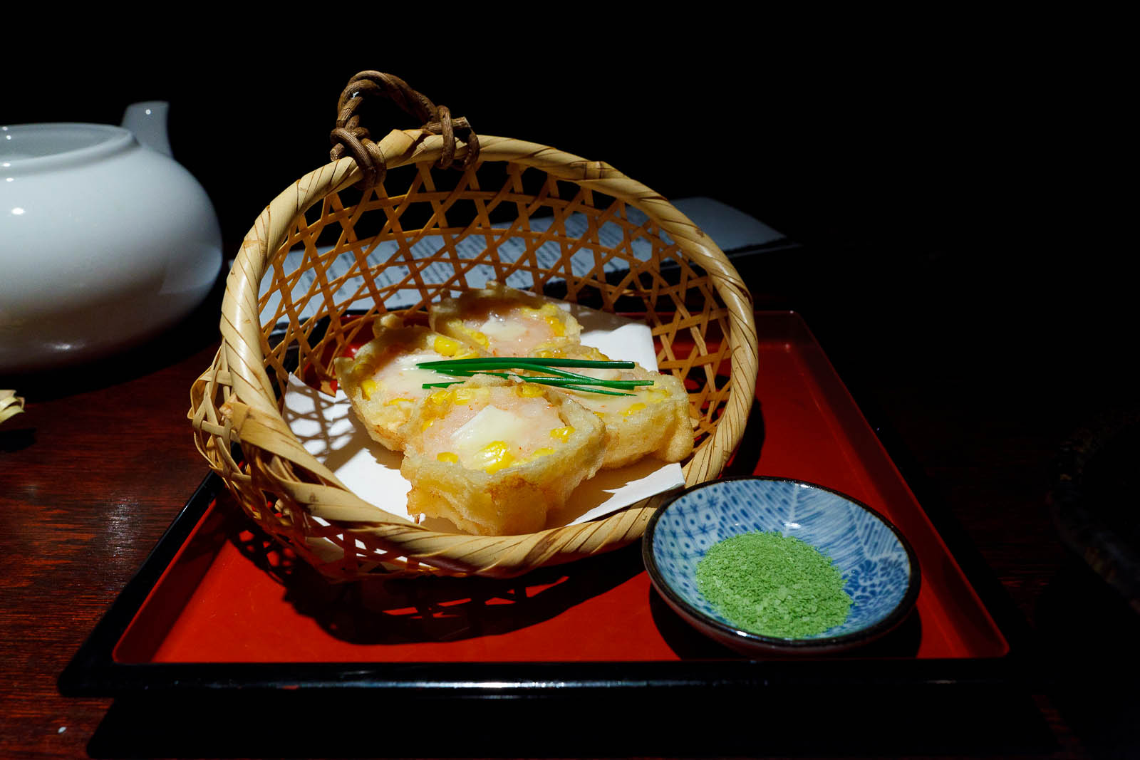 Camembert & shrimp corn tempura ($8.95)
