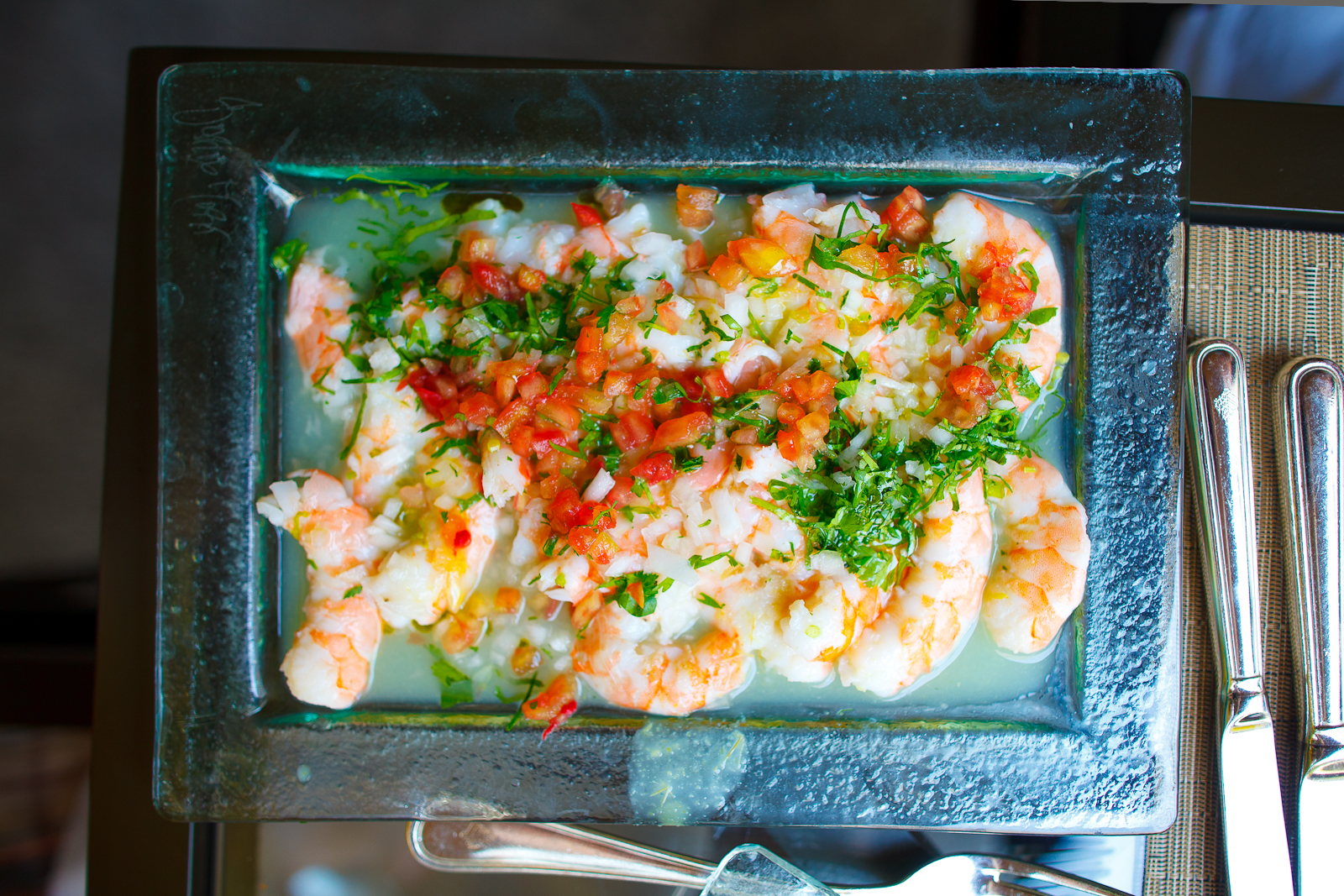 Shrimp ceviche