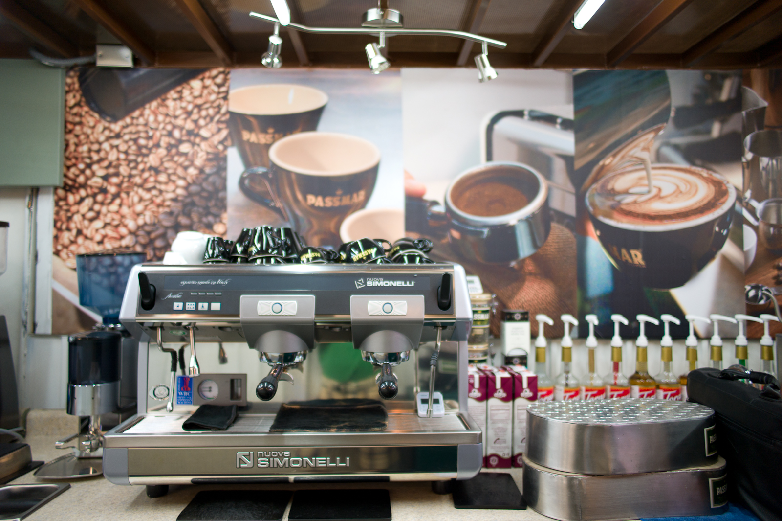 Simonelli experimental espresso machine