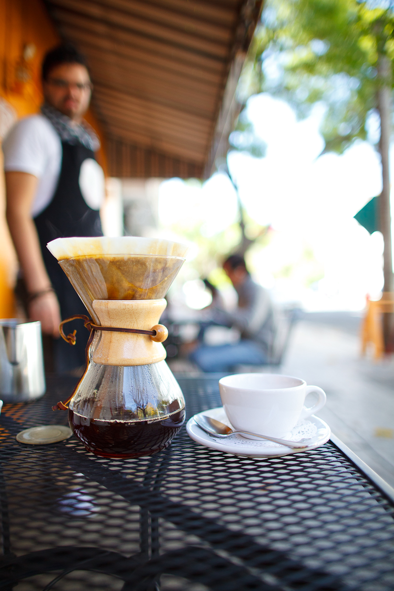 Chemex coffee for 3 (50 MXP)