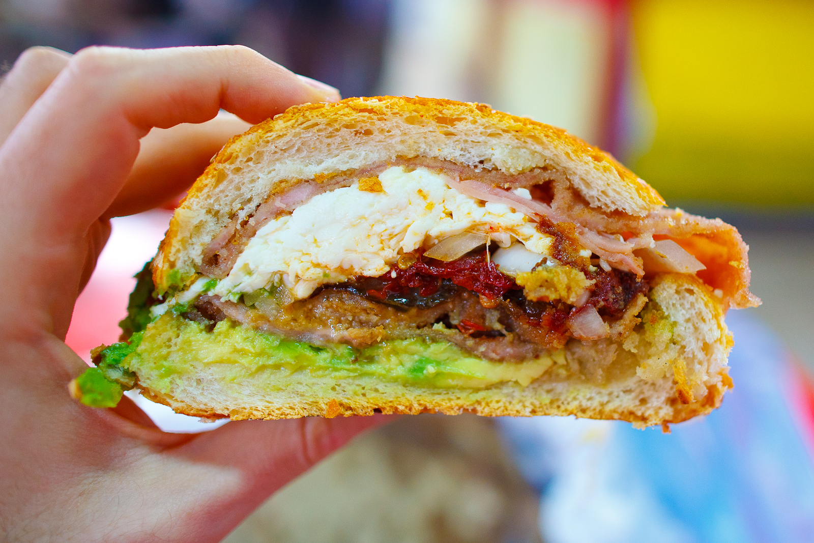 Cemitas las Poblanitas, Puebla, Mexico