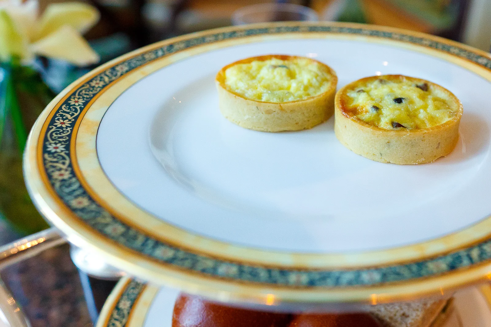 Winter mushroom and fontina quiche