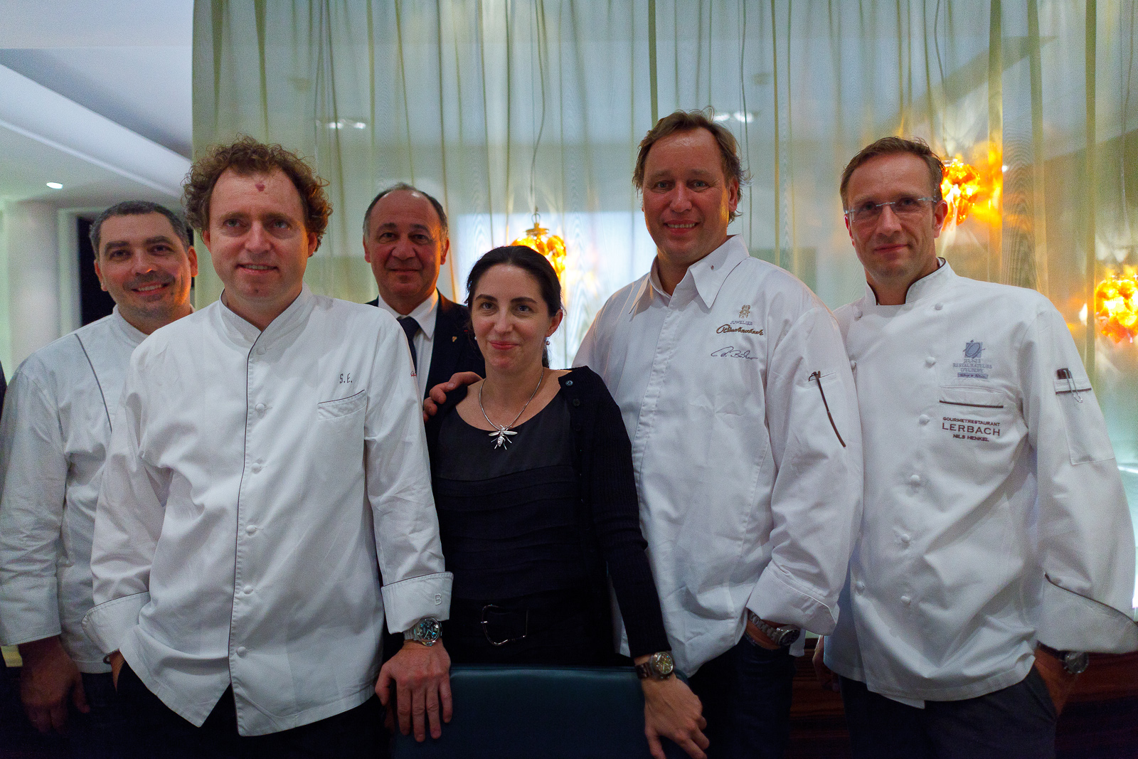 Christian Bau, Sven Elverfeld, Hotel Manager, Elena Arzak, Thomas Müler, Nils Henkel