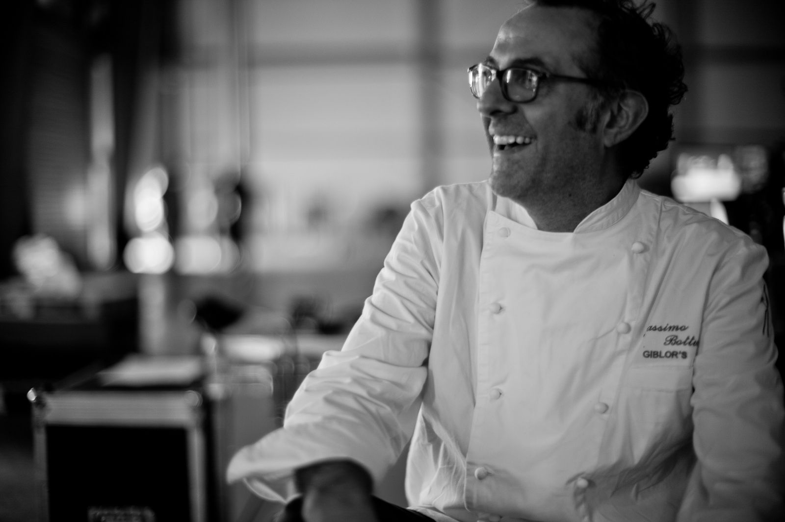 Portrait of Chef Massimo Bottura, Osteria Francescana. "As any fisherman will tell you, to get the best fish, you have to go deep ... don't take shortcuts."