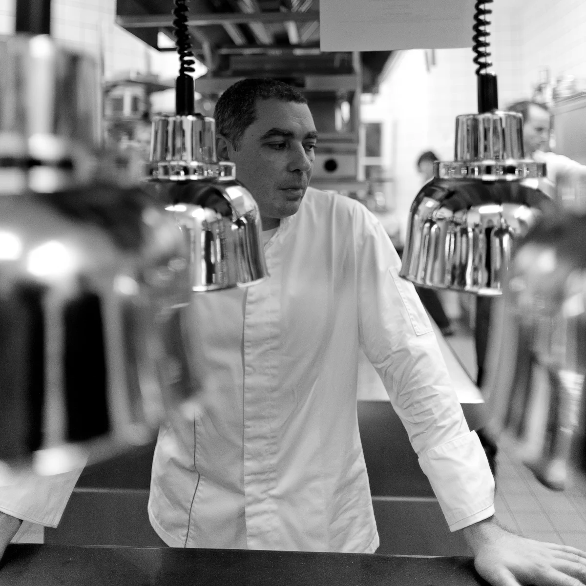 Chef Christian Bau in the Kitchen