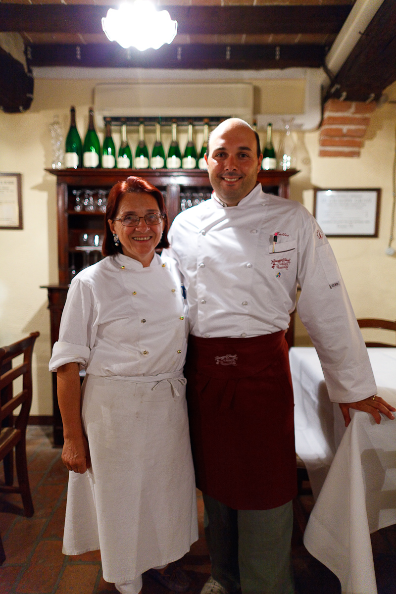 Chef and owner (his mother)