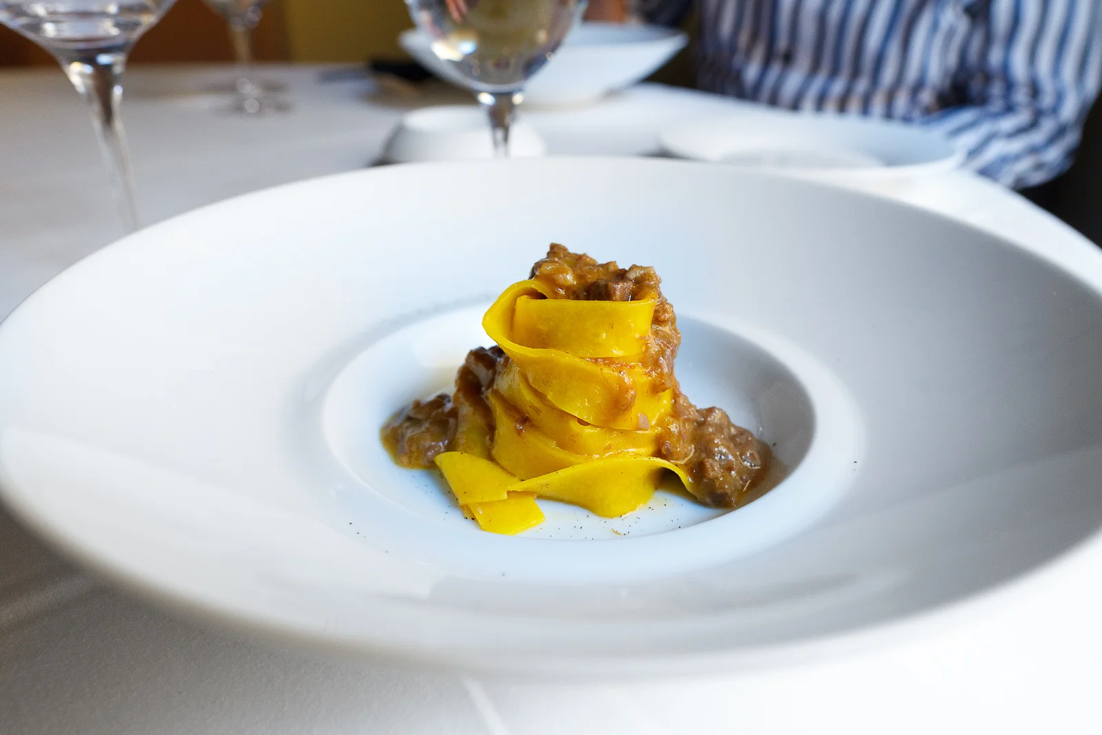 6th Course: Tagliatelle with ragu