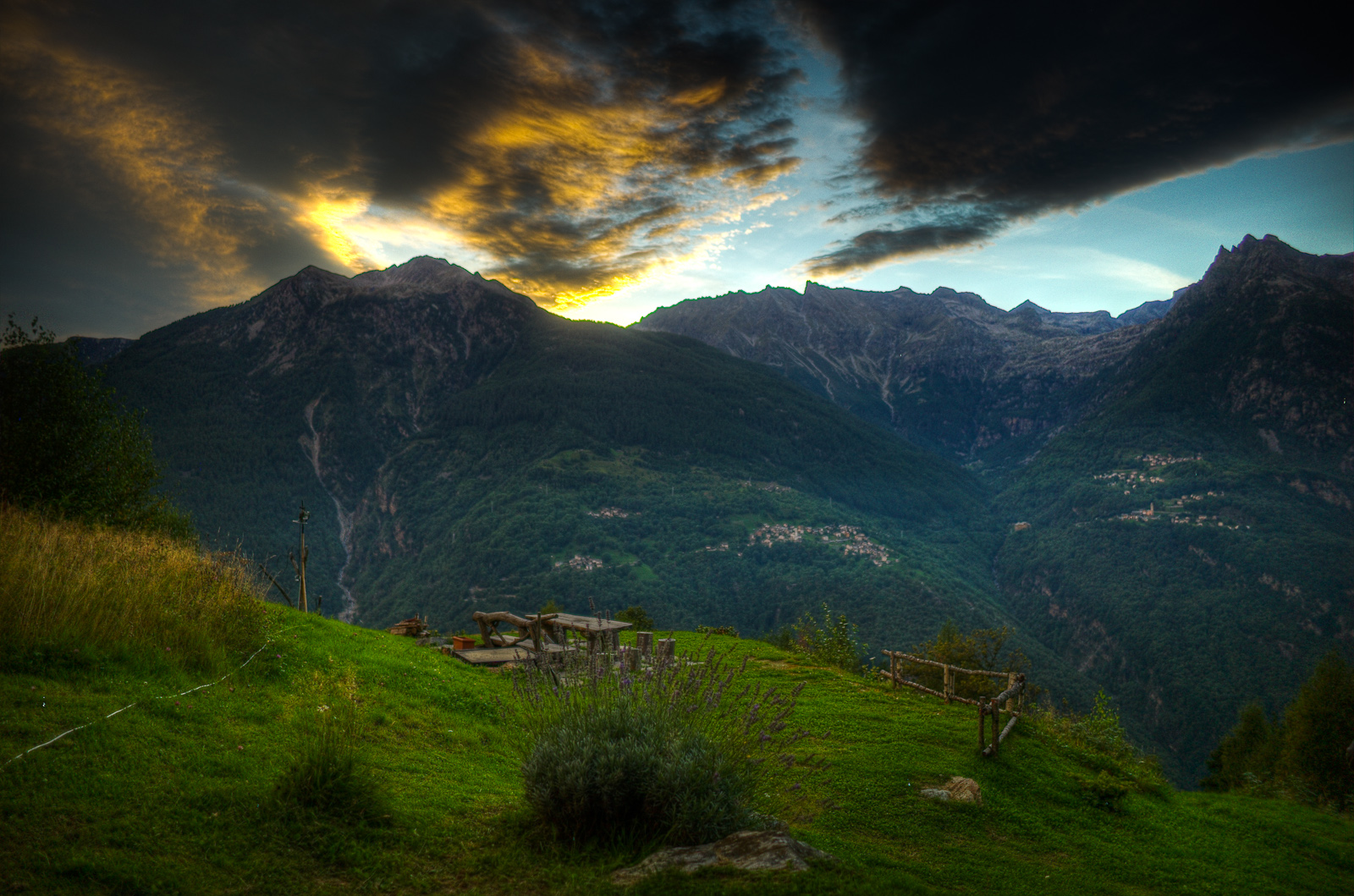 The perfect picnic spot, Presalbert, San Giacomo Filippo