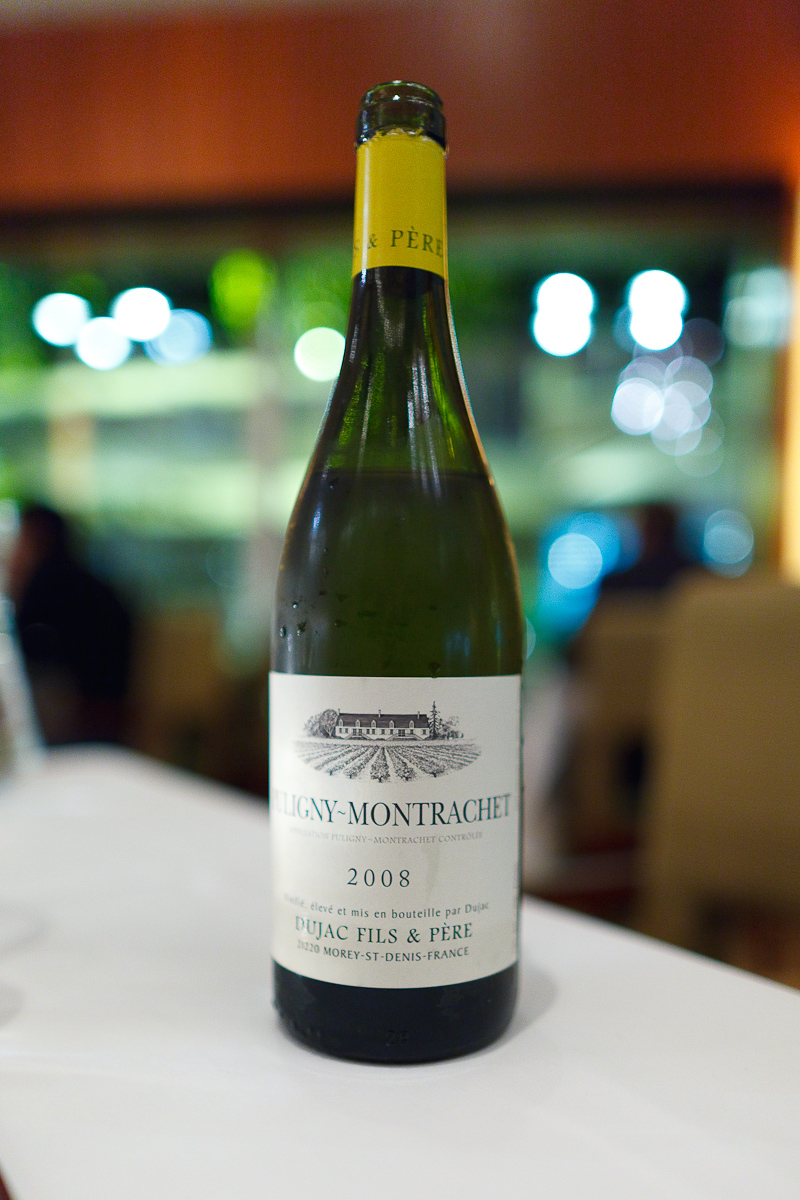 Pougliny-Montrachet, Dujas Fils & Pere, 2008