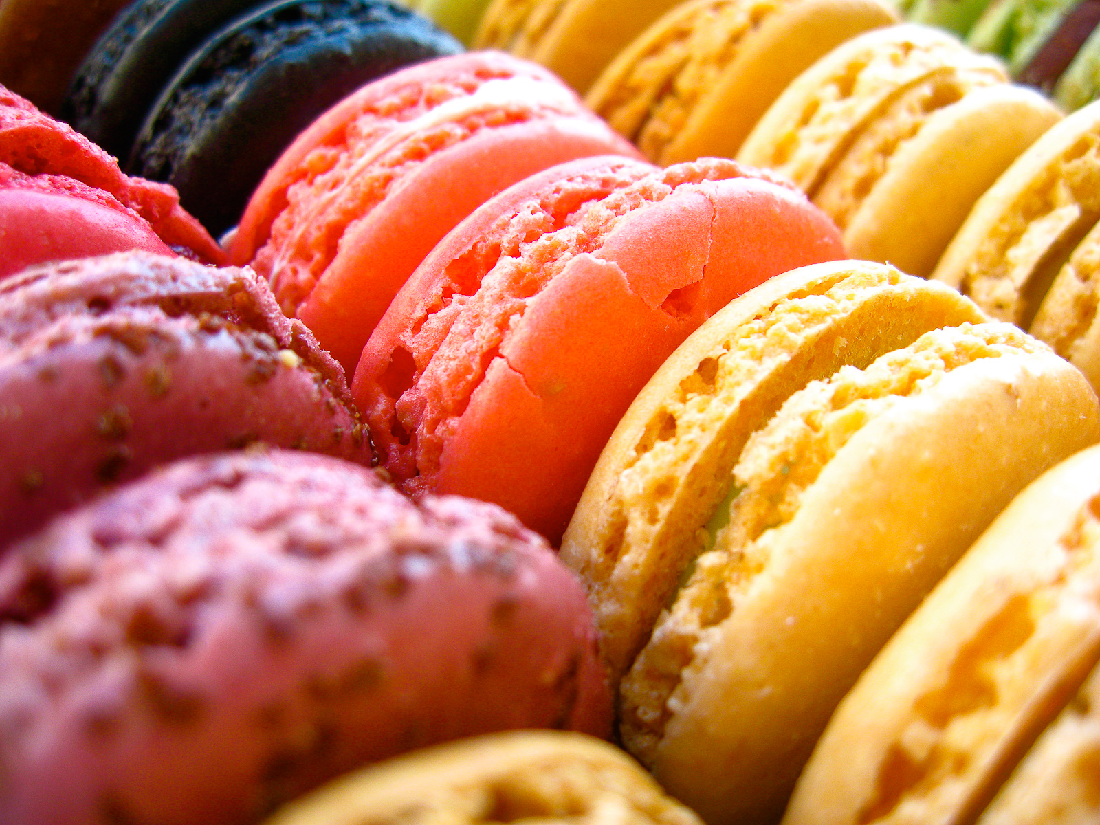 Les Macarons de Ladurée, close up