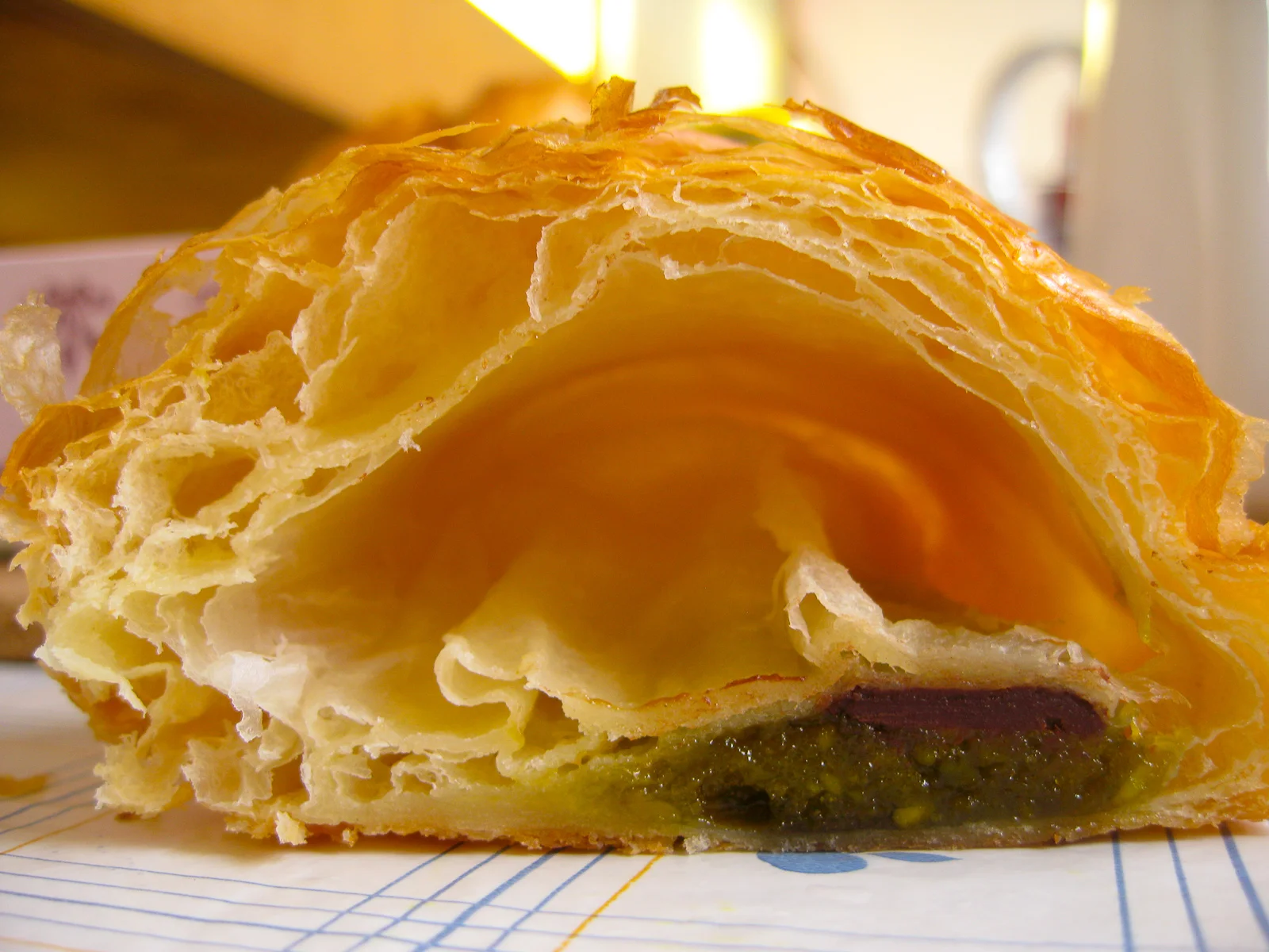 Pain au chocolat amande